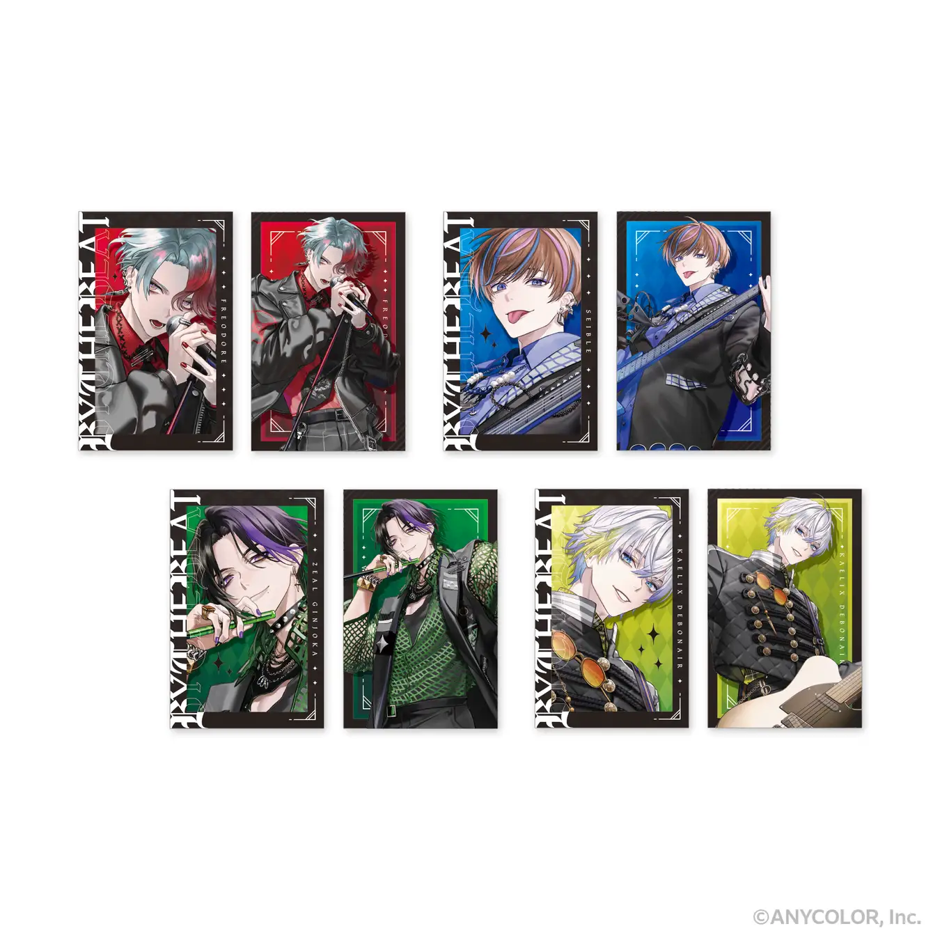 彩虹社 NIJISANJI EN「BY THE BEAT」一週年紀念原創週邊全球同步發售！3 月 15 日起開放預購