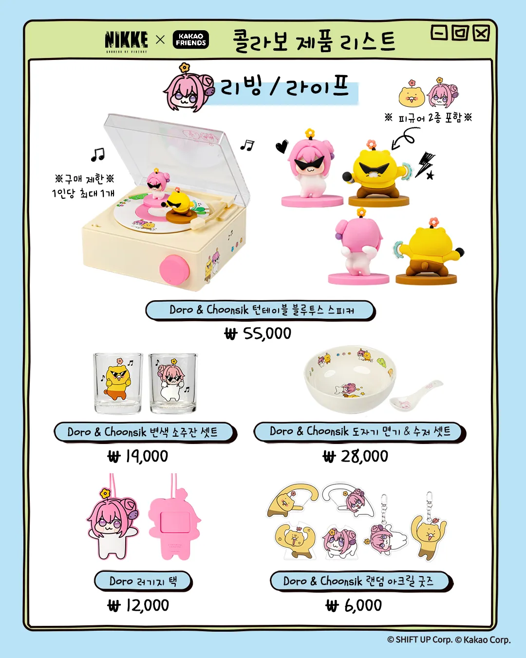 《勝利女神：妮姬》人氣吉祥物 Doro 跨界出擊！宣布與《Kakao Friends》春植攜手推出快閃店