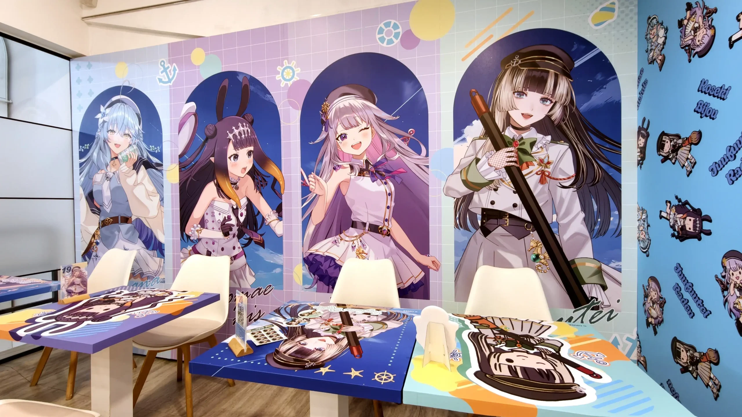 【開箱】Dive into hololive 聯動開啟！跟著最愛的 VTuber 們 前往 OU-EN CAFE Let’s Diving！