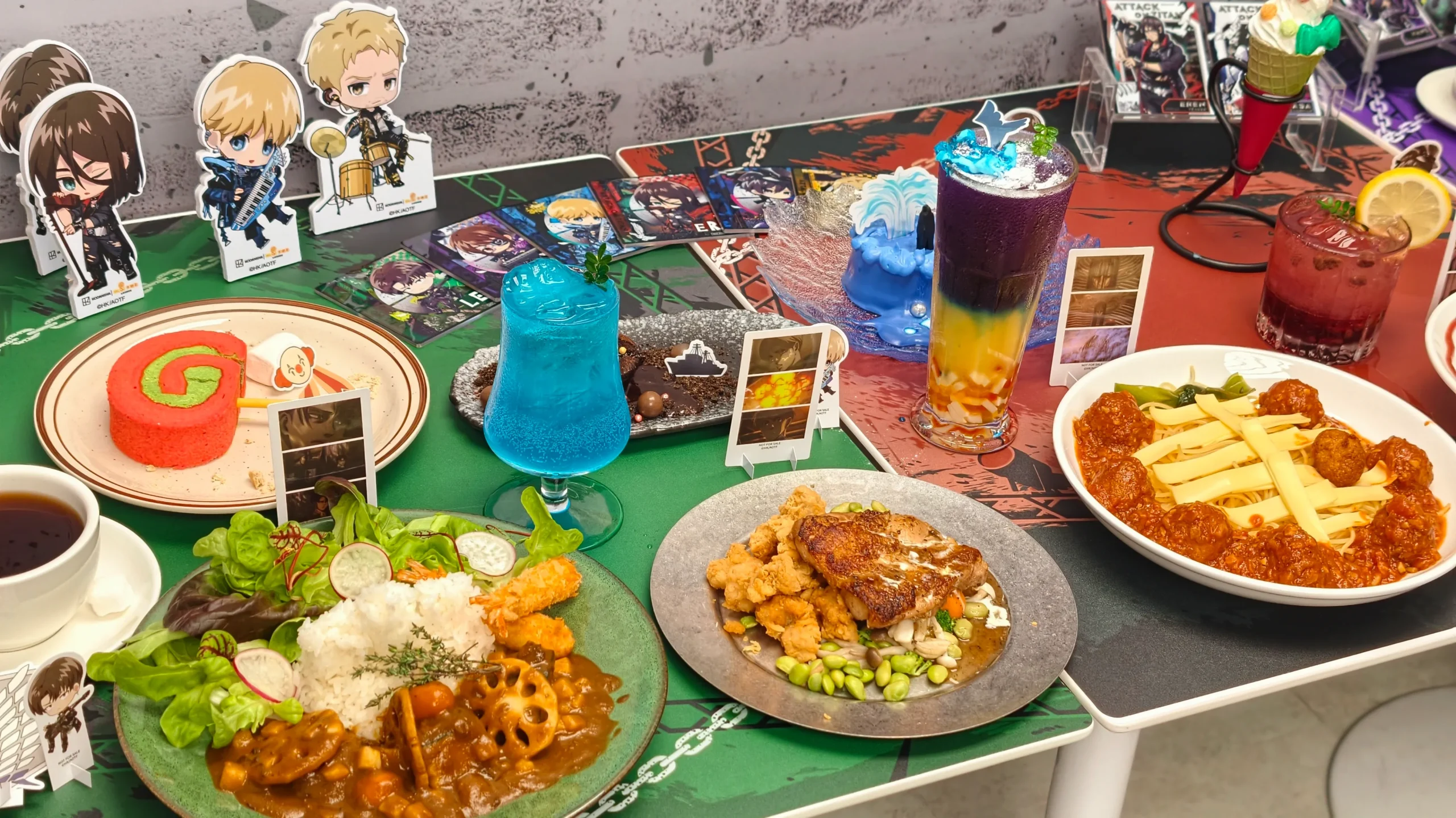 【開箱】《進擊的巨人 搖滾世代》ｘ次元波板糖聯動主題餐廳，人氣 IP 全新風貌！