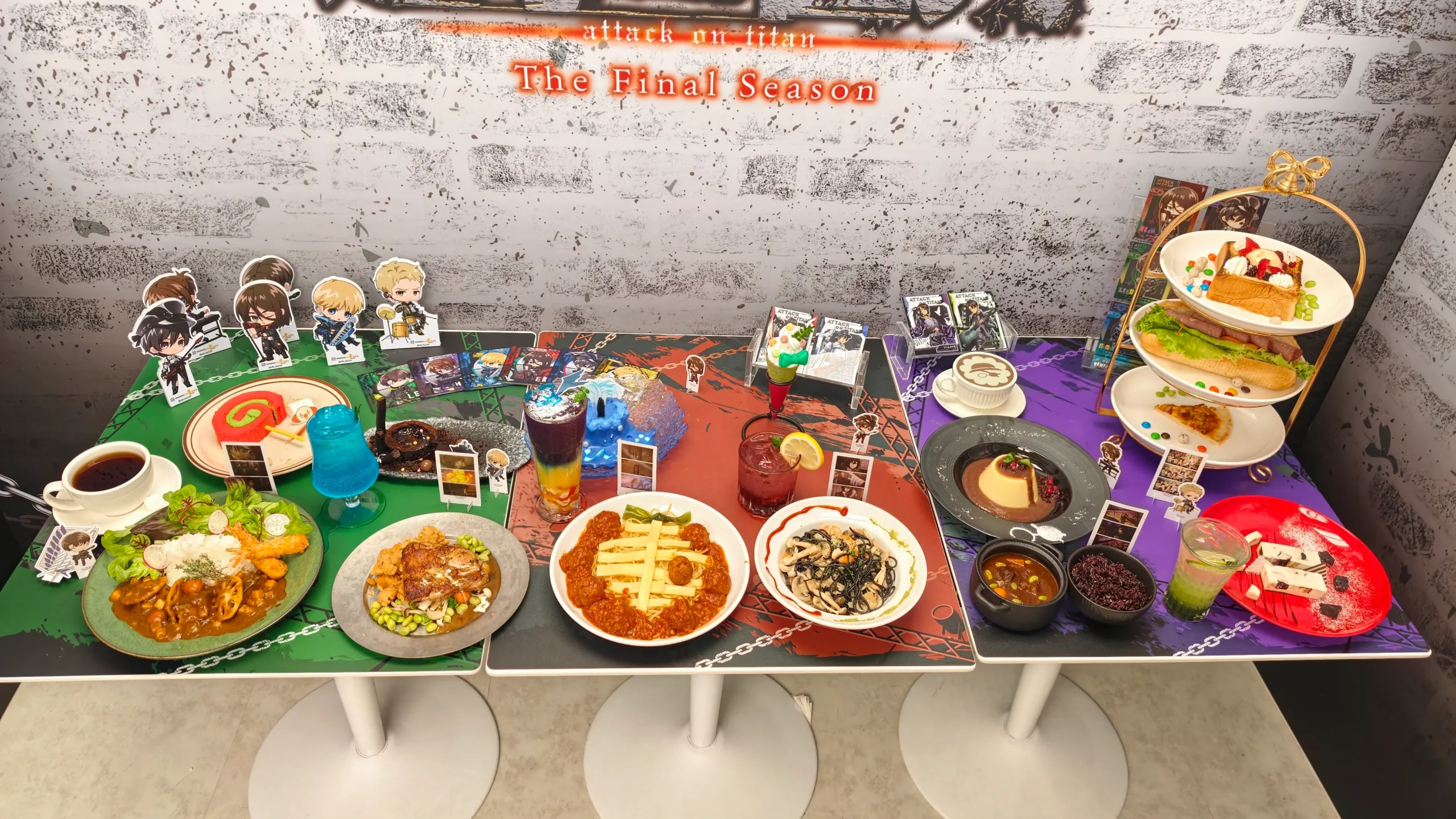 【開箱】《進擊的巨人 搖滾世代》ｘ次元波板糖聯動主題餐廳，人氣 IP 全新風貌！