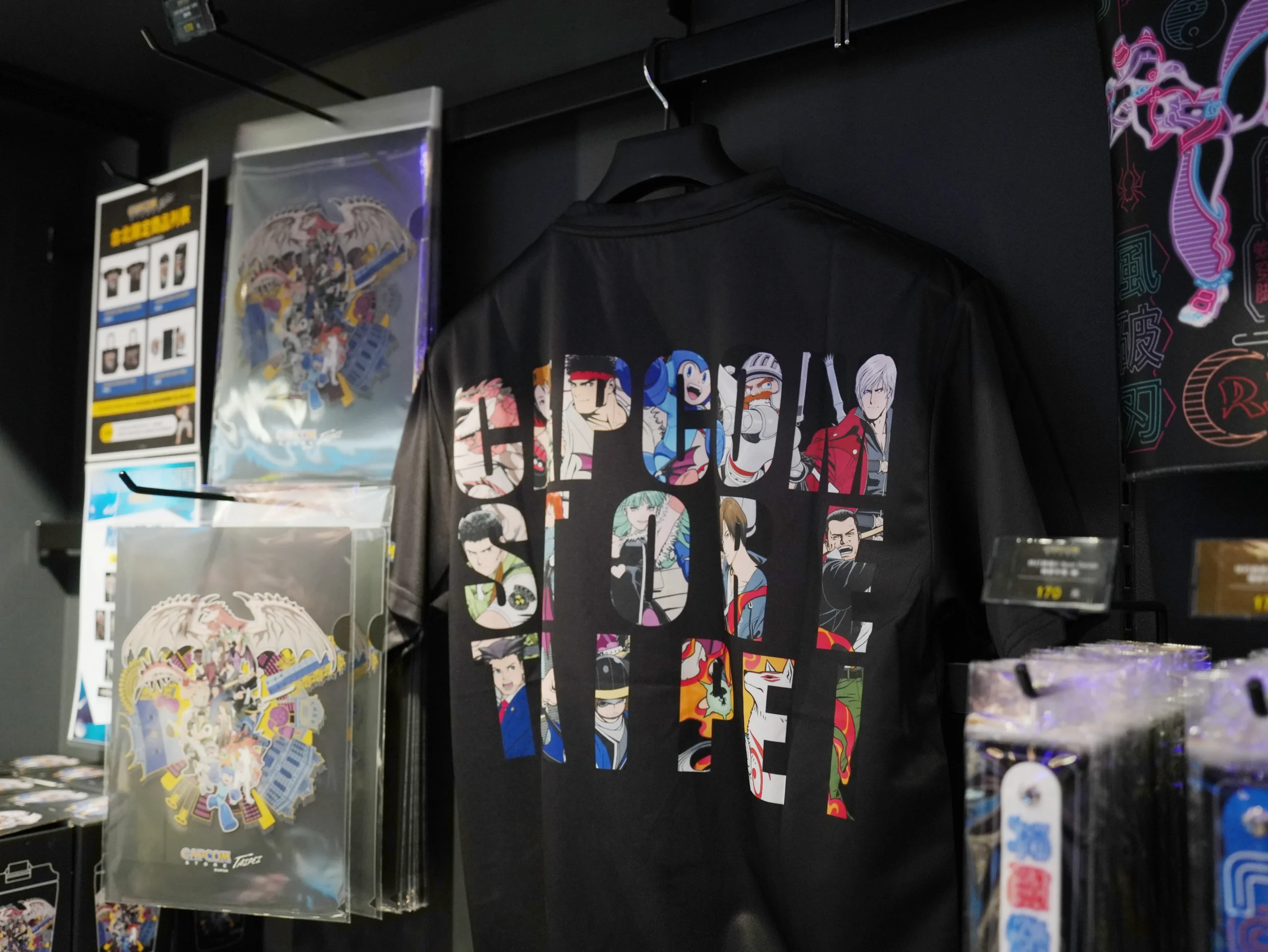 【開箱】CAPCOM STORE TAIPEI 海外首間分店正式開幕！經典 IP 限定周邊搶先看