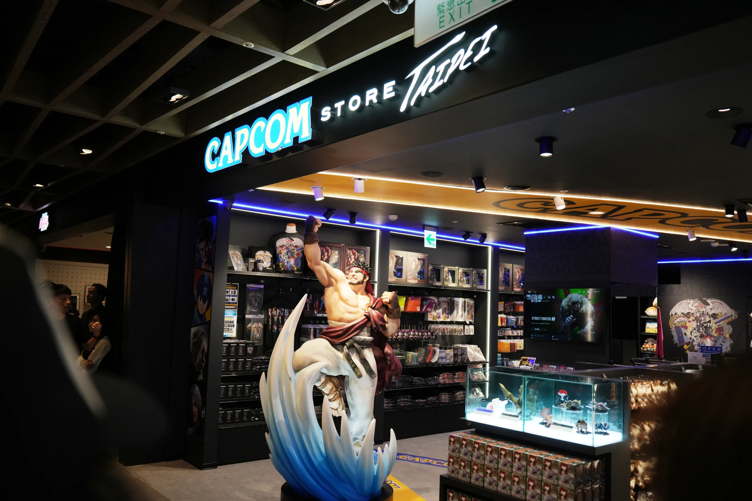 【開箱】CAPCOM STORE TAIPEI 海外首間分店正式開幕！經典 IP 限定周邊搶先看