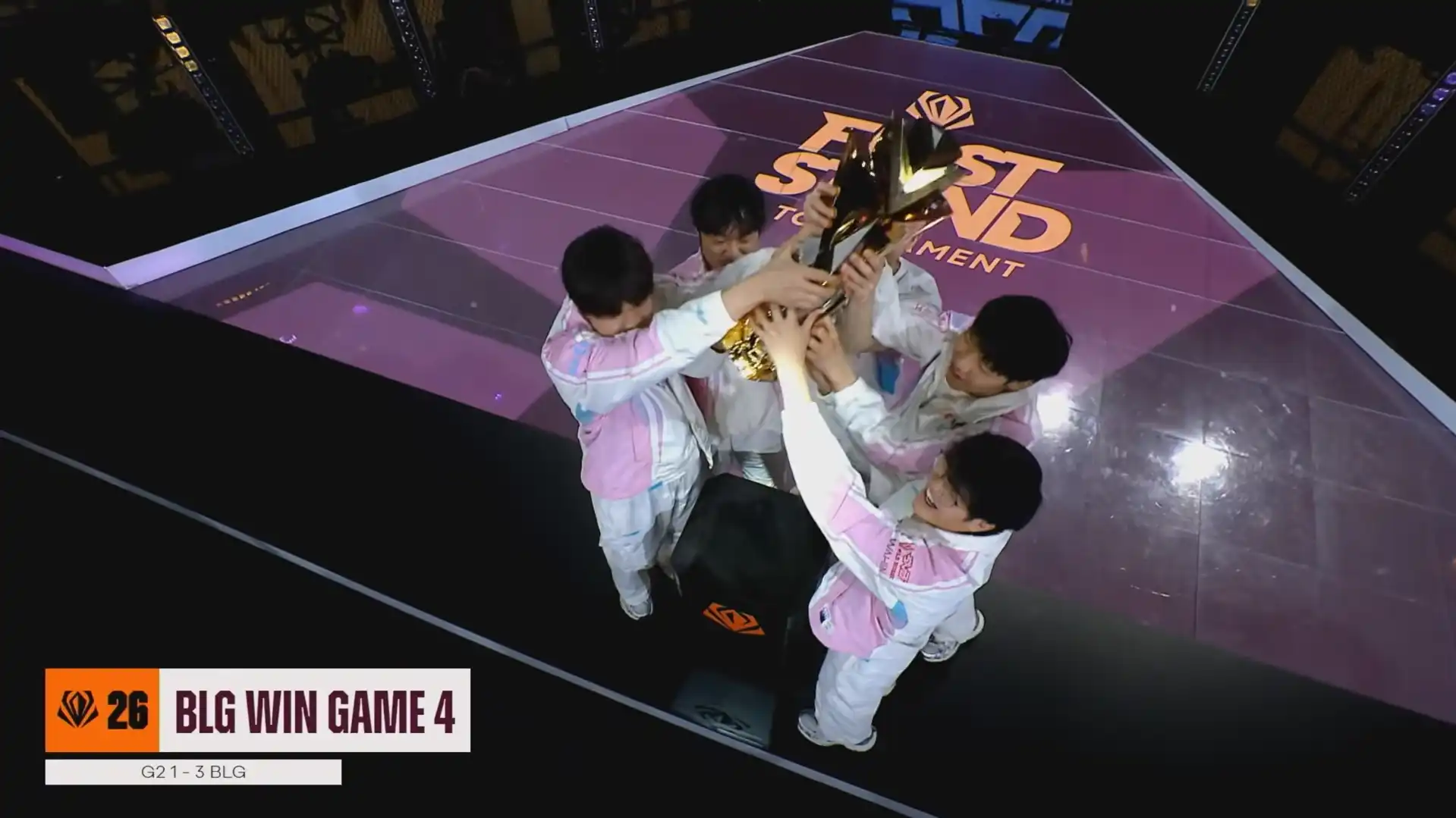 《英雄聯盟》全球先鋒賽 BLG 終奪隊史首座國際賽冠軍 燦金之路唯一續寫者