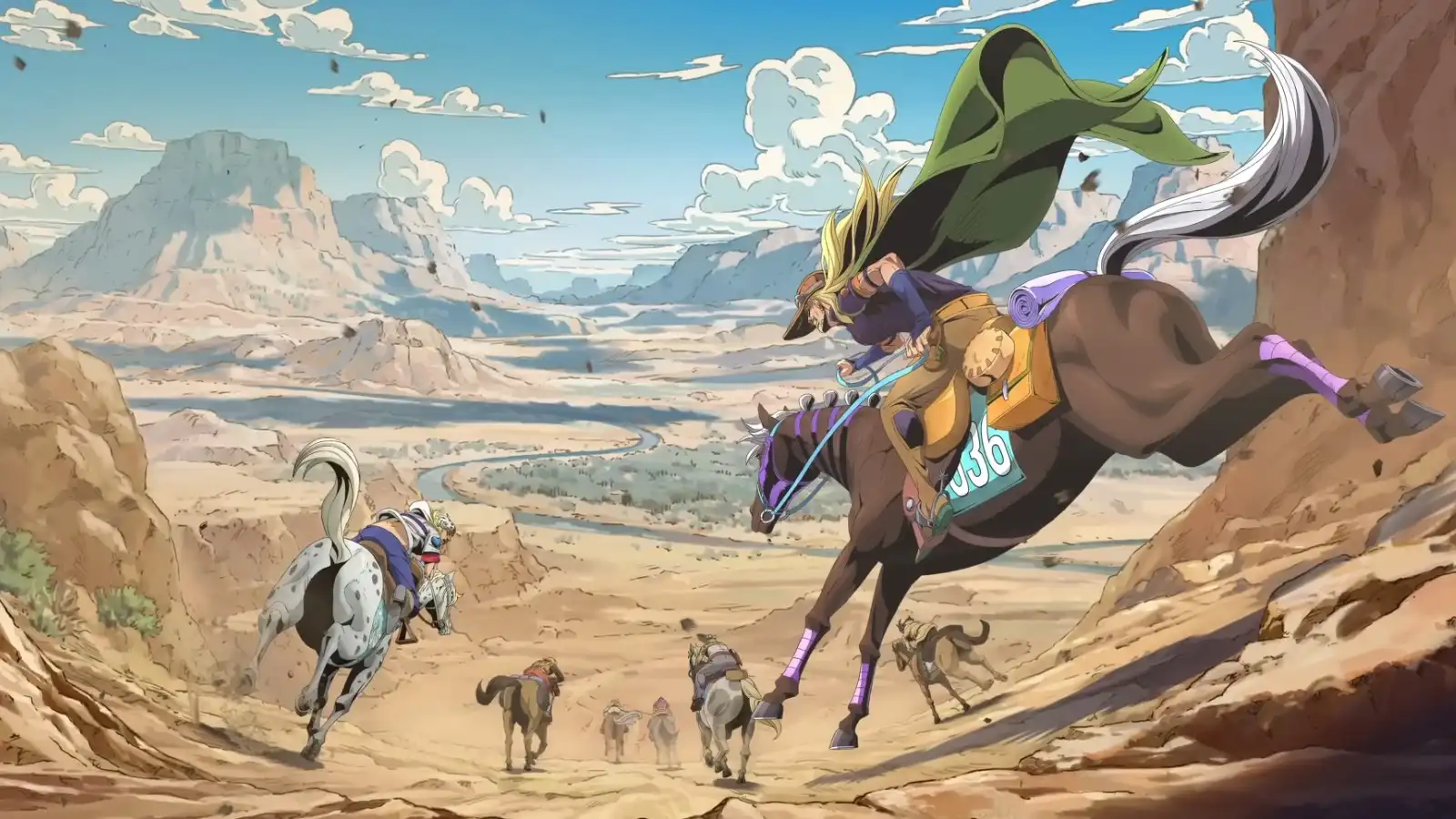 《JOJO的奇妙冒險 飆馬野郎》動畫超越《葬送的芙莉蓮》登頂 MAL 評分第一