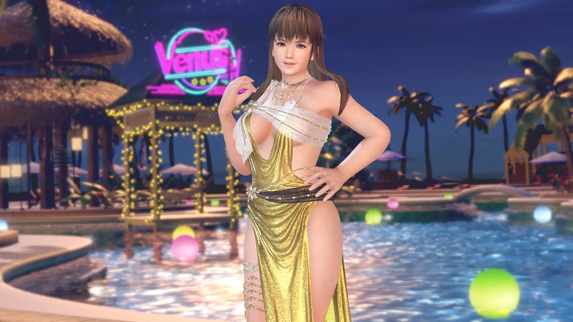 《DEAD OR ALIVE Xtreme Venus Vacation》慶祝 7 週年！身穿派對禮服泳裝慶祝♥～紀念穿搭抽卡最多免費 70 抽！～