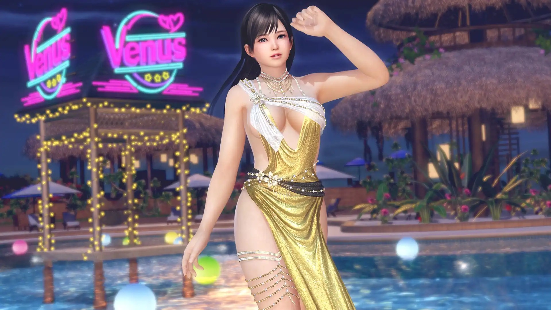 《DEAD OR ALIVE Xtreme Venus Vacation》慶祝 7 週年！身穿派對禮服泳裝慶祝♥～紀念穿搭抽卡最多免費 70 抽！～