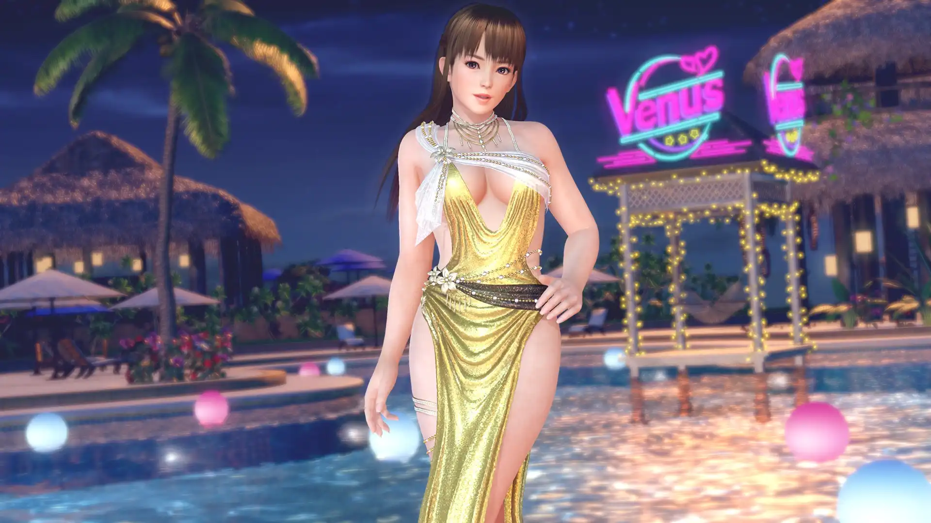 《DEAD OR ALIVE Xtreme Venus Vacation》慶祝 7 週年！身穿派對禮服泳裝慶祝♥～紀念穿搭抽卡最多免費 70 抽！～