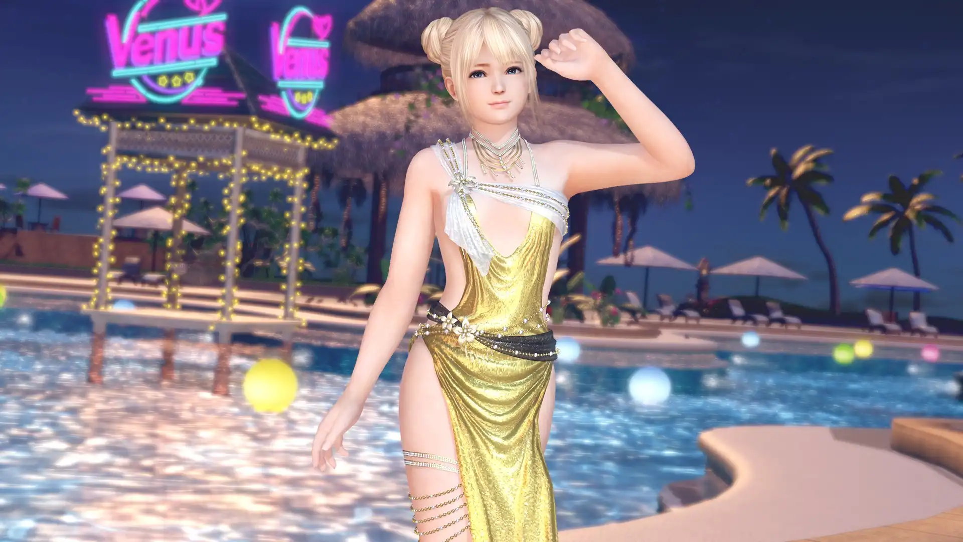 《DEAD OR ALIVE Xtreme Venus Vacation》慶祝 7 週年！身穿派對禮服泳裝慶祝♥～紀念穿搭抽卡最多免費 70 抽！～