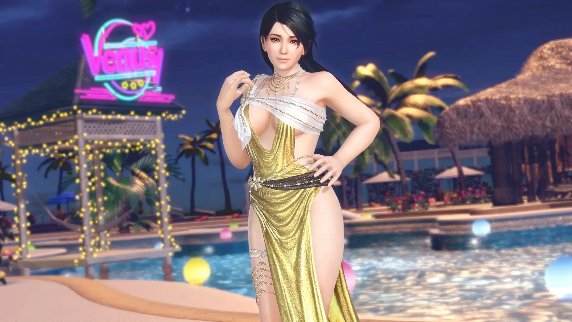 《DEAD OR ALIVE Xtreme Venus Vacation》慶祝 7 週年！身穿派對禮服泳裝慶祝♥～紀念穿搭抽卡最多免費 70 抽！～