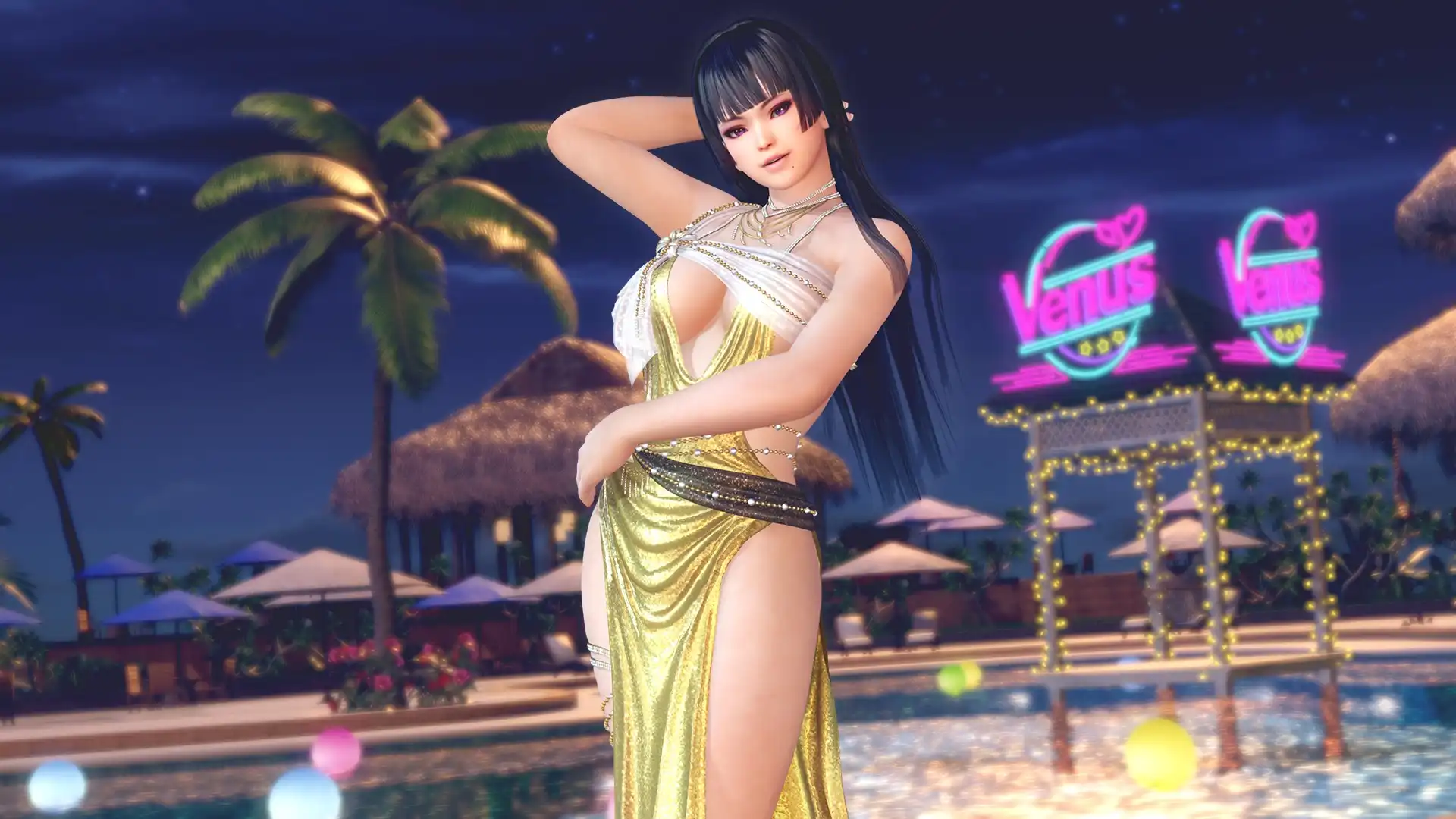 《DEAD OR ALIVE Xtreme Venus Vacation》慶祝 7 週年！身穿派對禮服泳裝慶祝♥～紀念穿搭抽卡最多免費 70 抽！～
