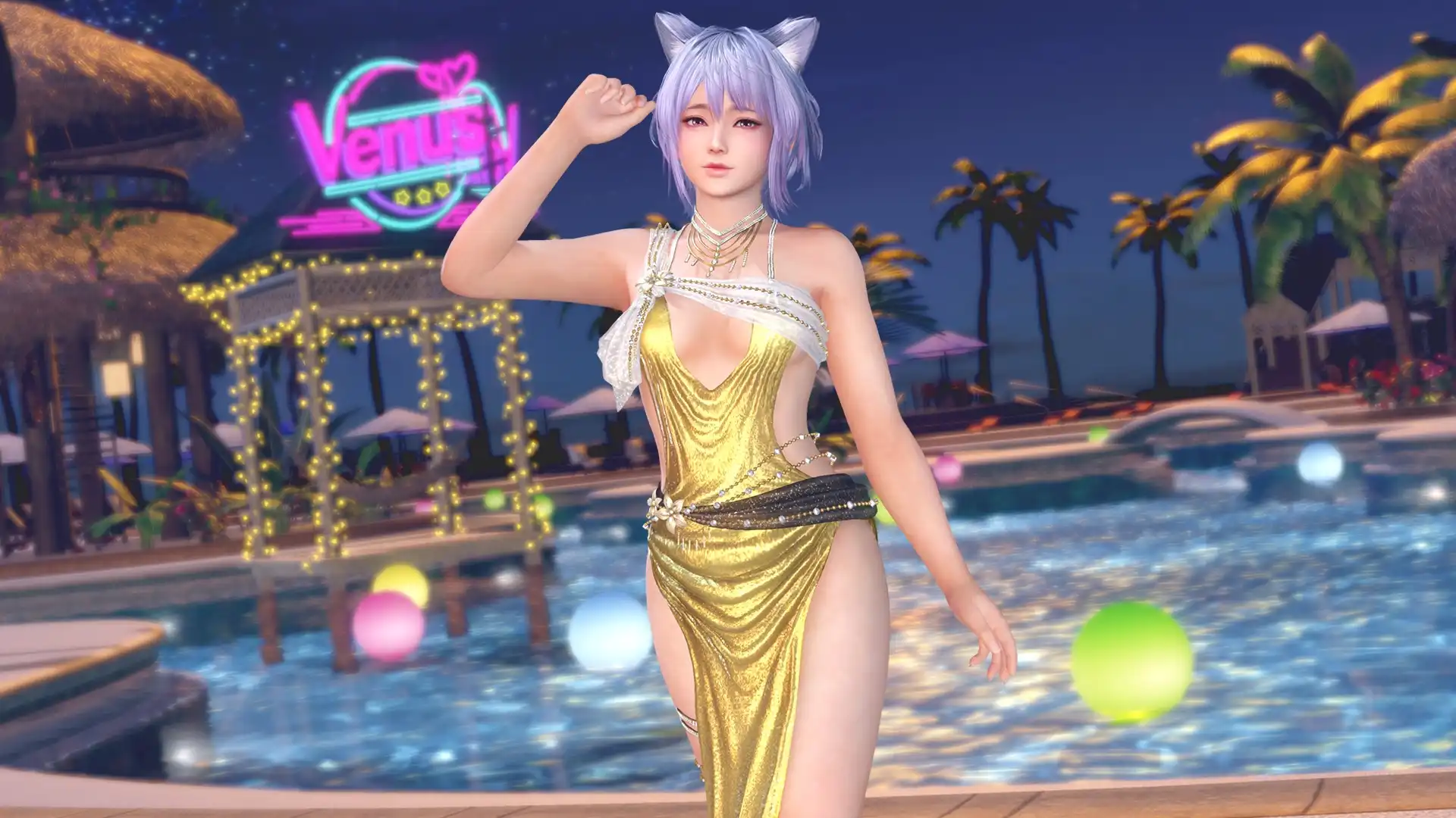 《DEAD OR ALIVE Xtreme Venus Vacation》慶祝 7 週年！身穿派對禮服泳裝慶祝♥～紀念穿搭抽卡最多免費 70 抽！～