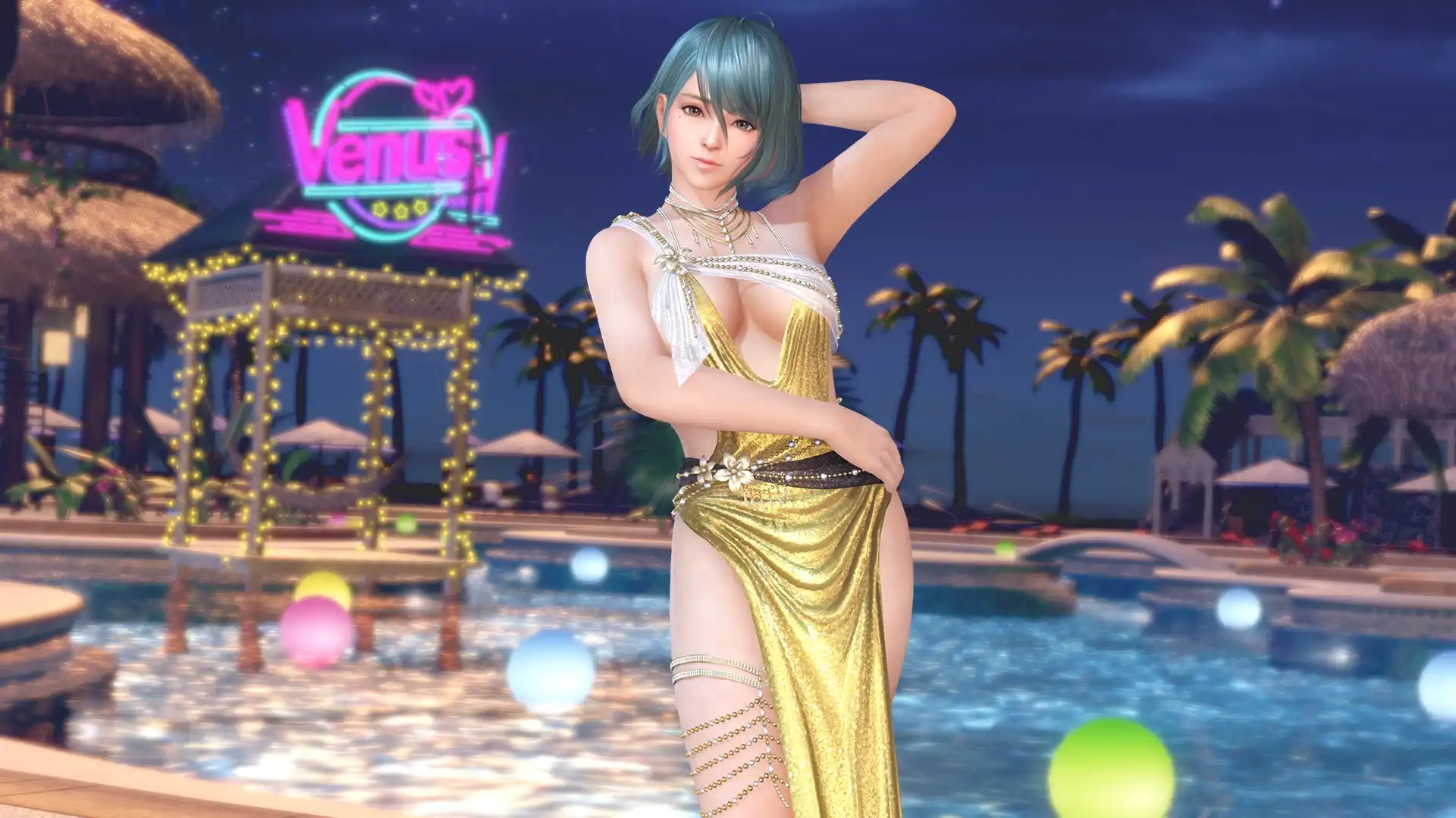 《DEAD OR ALIVE Xtreme Venus Vacation》慶祝 7 週年！身穿派對禮服泳裝慶祝♥～紀念穿搭抽卡最多免費 70 抽！～