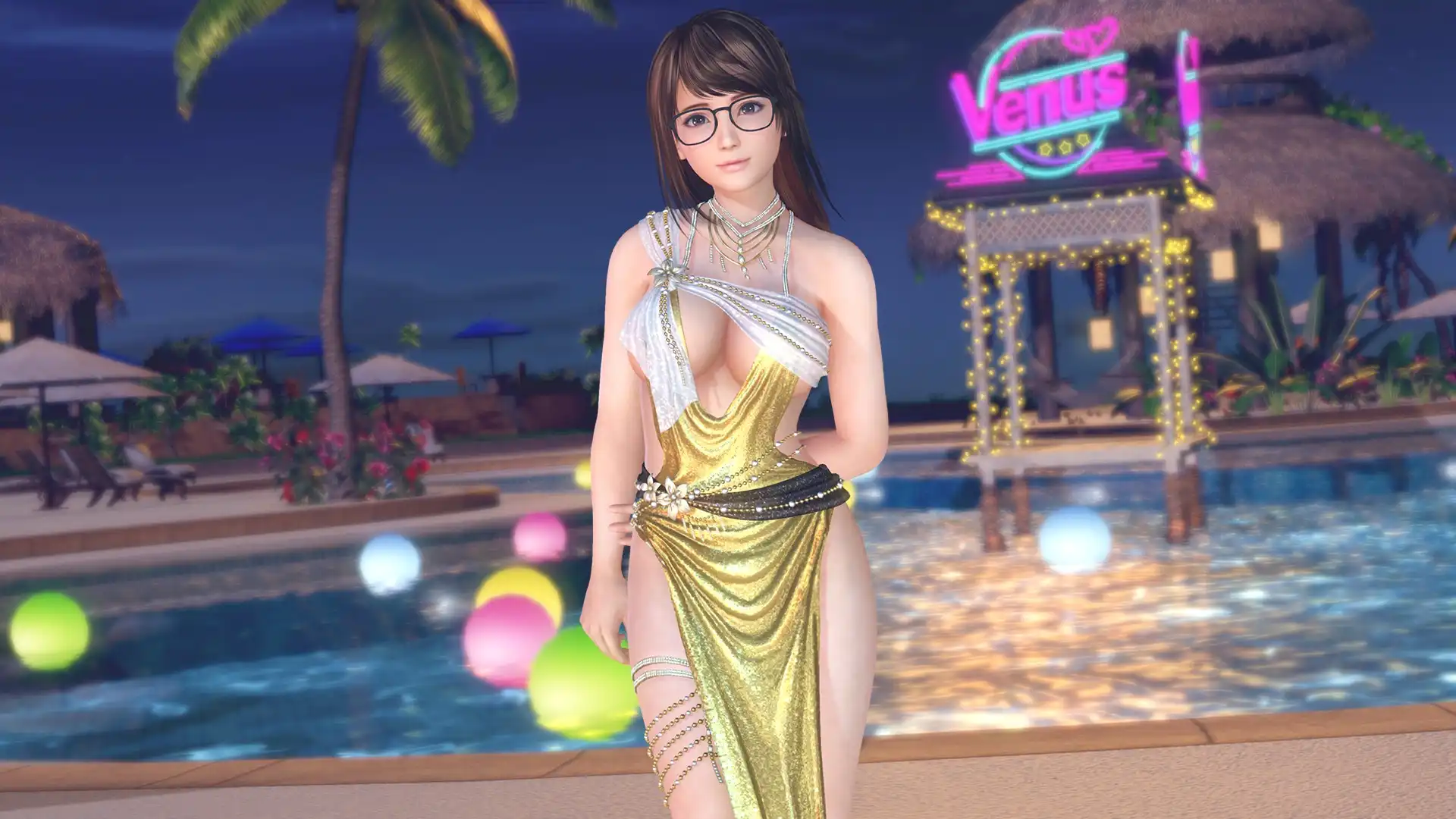 《DEAD OR ALIVE Xtreme Venus Vacation》慶祝 7 週年！身穿派對禮服泳裝慶祝♥～紀念穿搭抽卡最多免費 70 抽！～