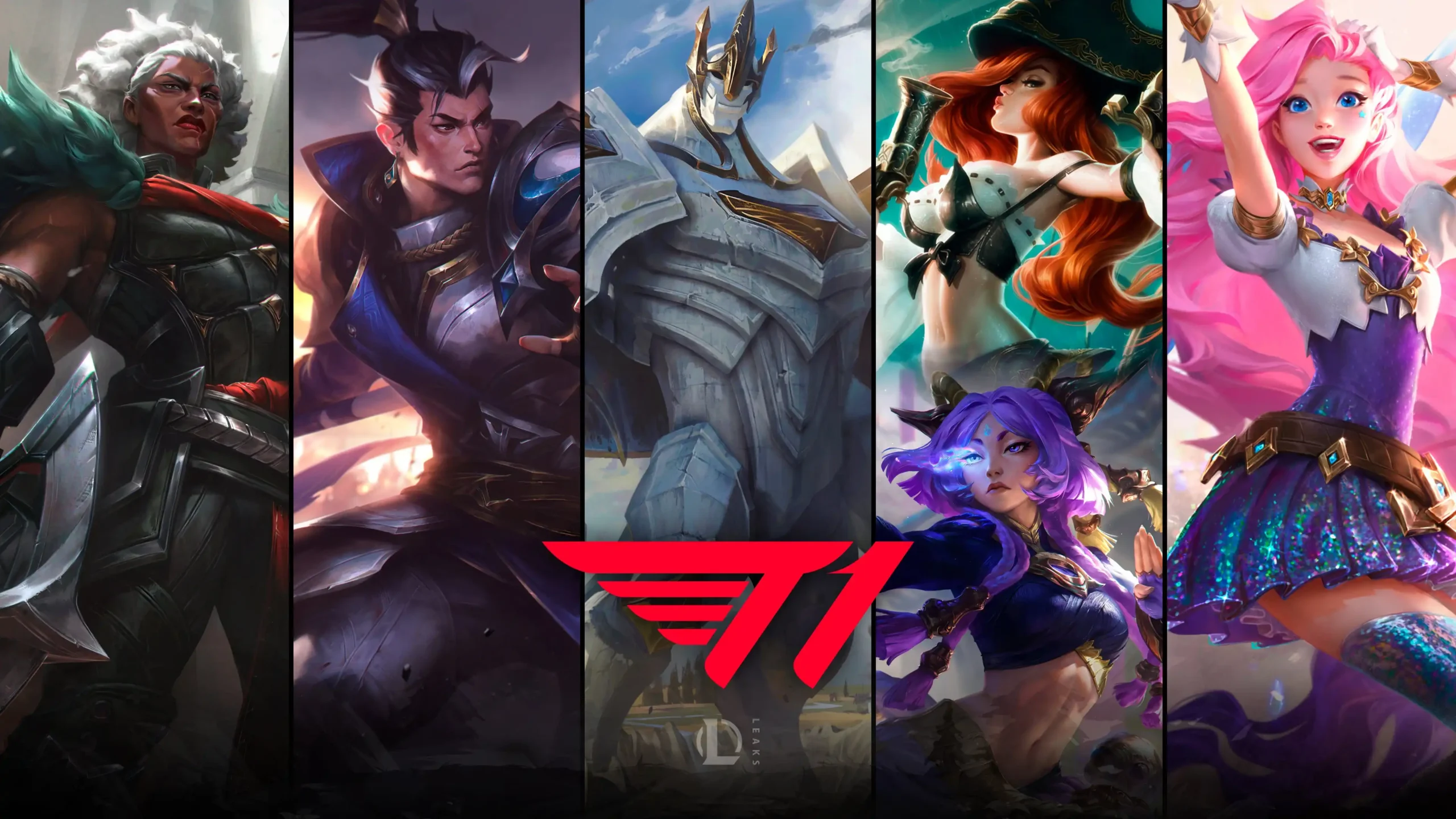 《英雄聯盟》T1 2025 冠軍造型乳摸 加里歐終於迎來首個冠軍造型！？趙信犧牲有所回報