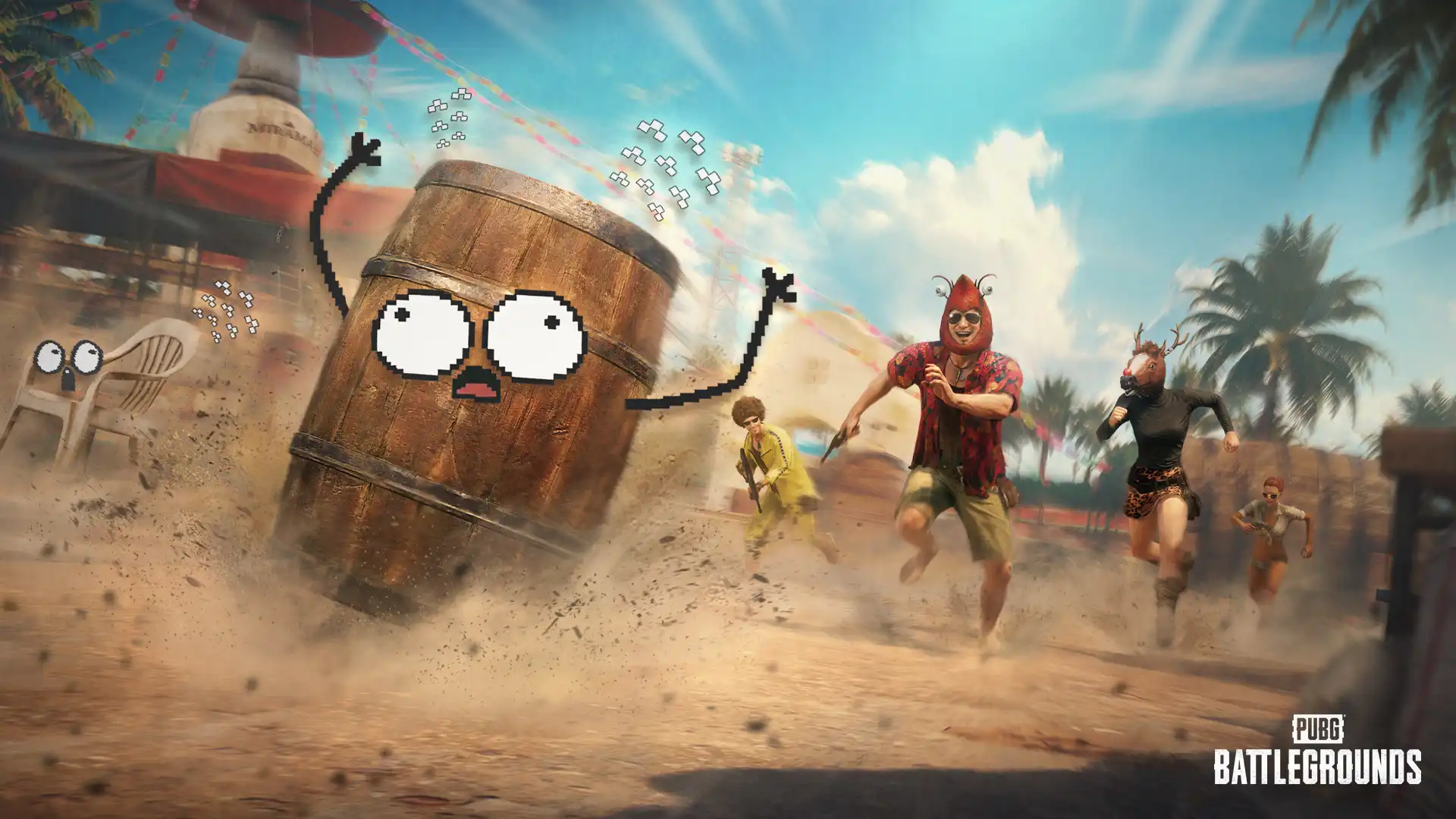 《絕地求生》愚人節特別企劃「躲貓貓」模式限時登場！化身地圖物件考驗偽裝與直覺、三張地圖同步開放，體驗最瘋狂的生存對決