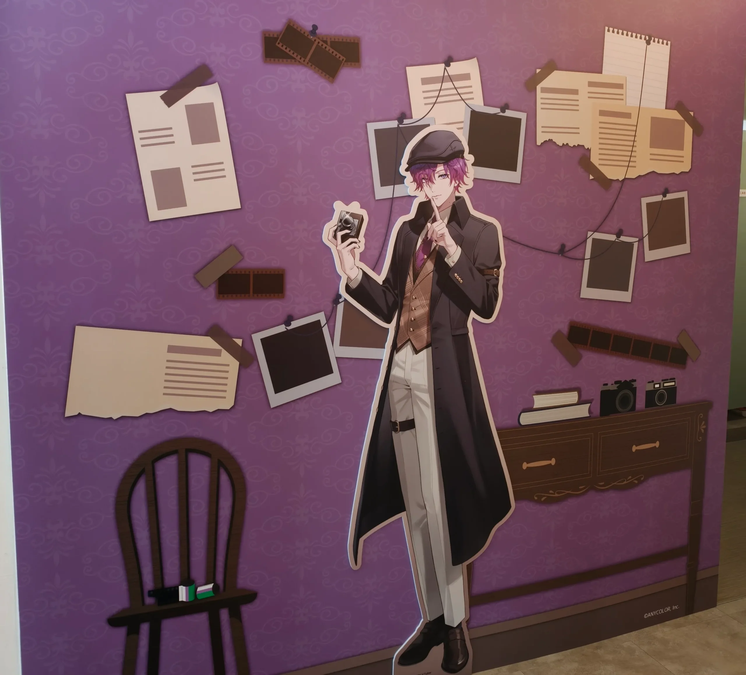 【開箱】與彩虹社 EN 的六人解開謎團！NIJISANJI EN《偵探謎影》x FANFANS CAFÉ 聯名咖啡廳正式登場！