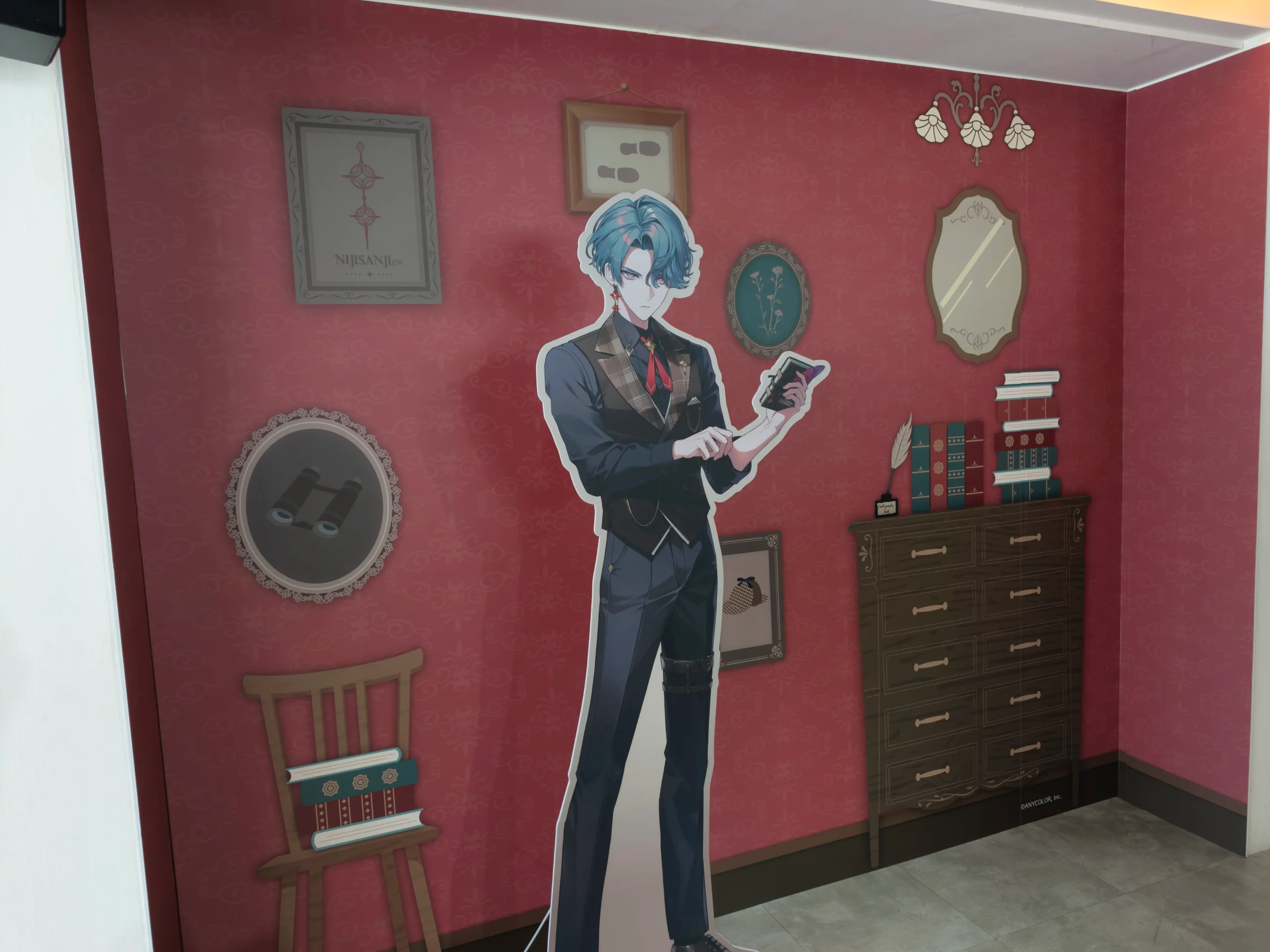 【開箱】與彩虹社 EN 的六人解開謎團！NIJISANJI EN《偵探謎影》x FANFANS CAFÉ 聯名咖啡廳正式登場！