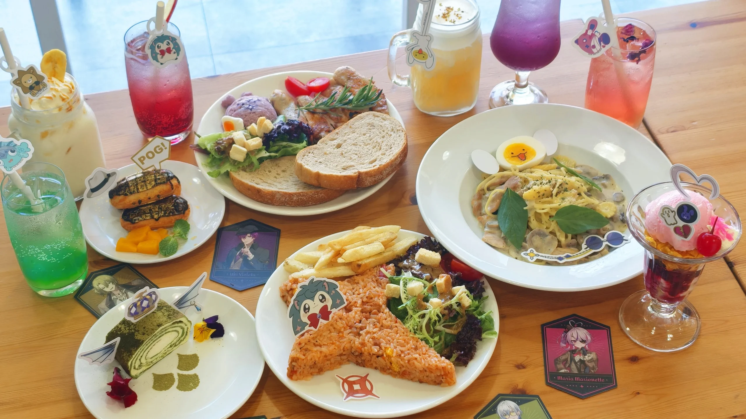 【開箱】與彩虹社 EN 的六人解開謎團！NIJISANJI EN《偵探謎影》x FANFANS CAFÉ 聯名咖啡廳正式登場！