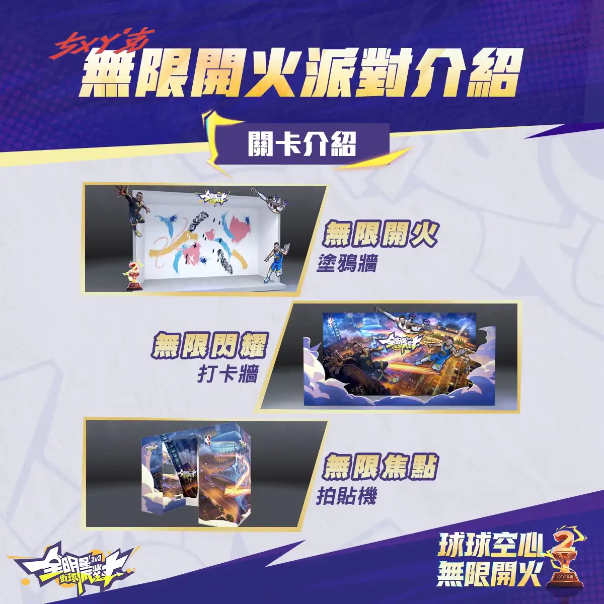 《全明星街球派對》兩週年ㄘㄨㄚˋ克派對 0411 相約松菸一號倉庫「無限開火」熱血狂歡