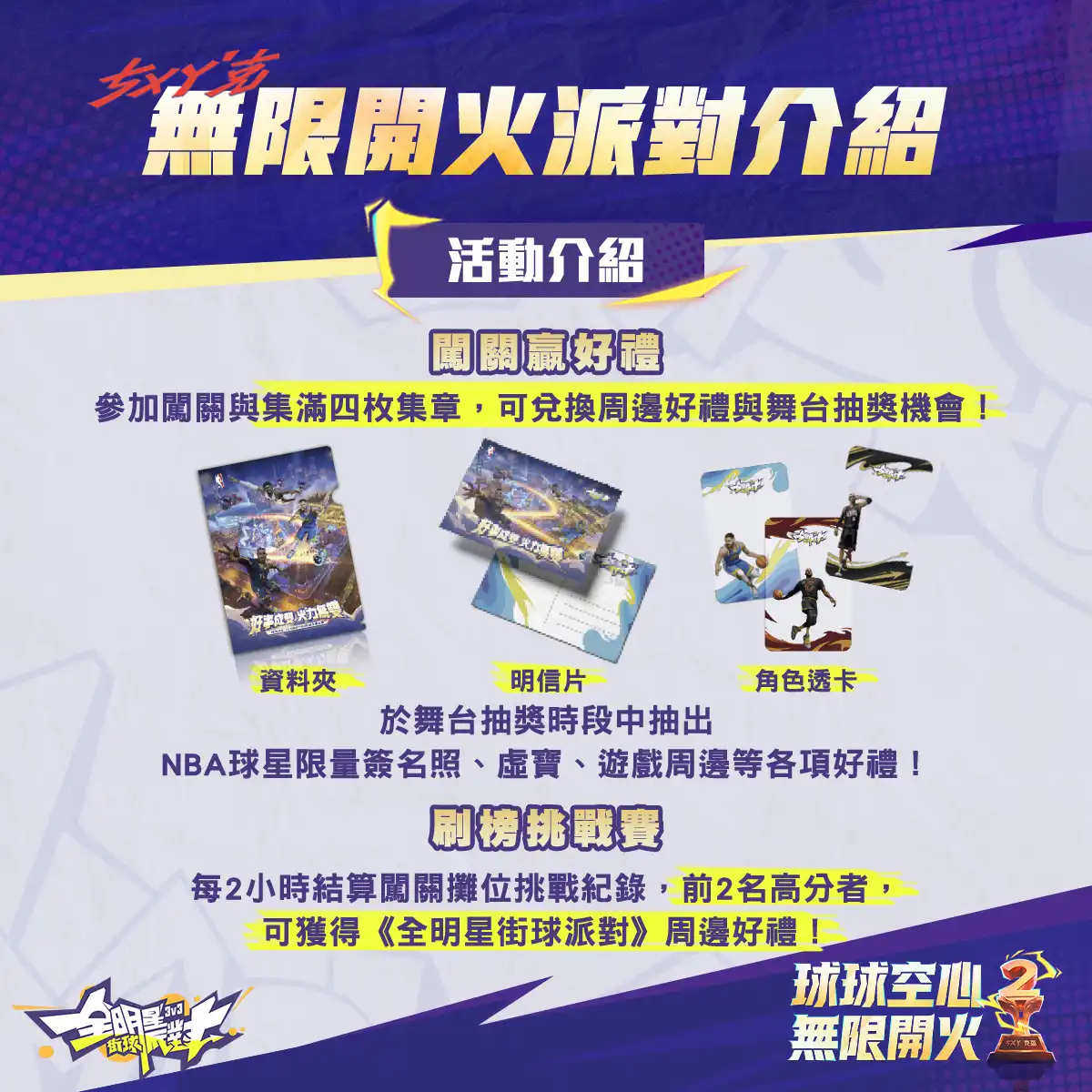 《全明星街球派對》兩週年ㄘㄨㄚˋ克派對 0411 相約松菸一號倉庫「無限開火」熱血狂歡