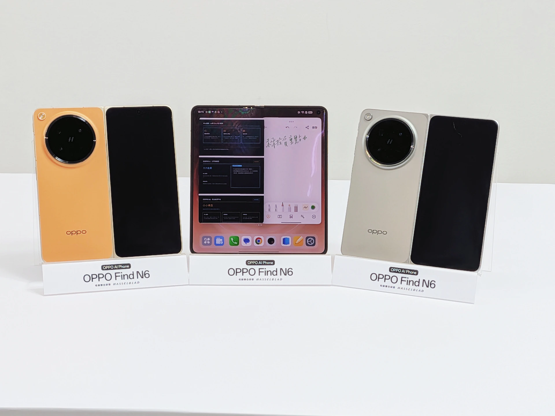 OPPO摺疊旗艦Find N6登台！主打「無感摺痕＋2億畫素」　8.93mm、225g挑戰輕薄極限