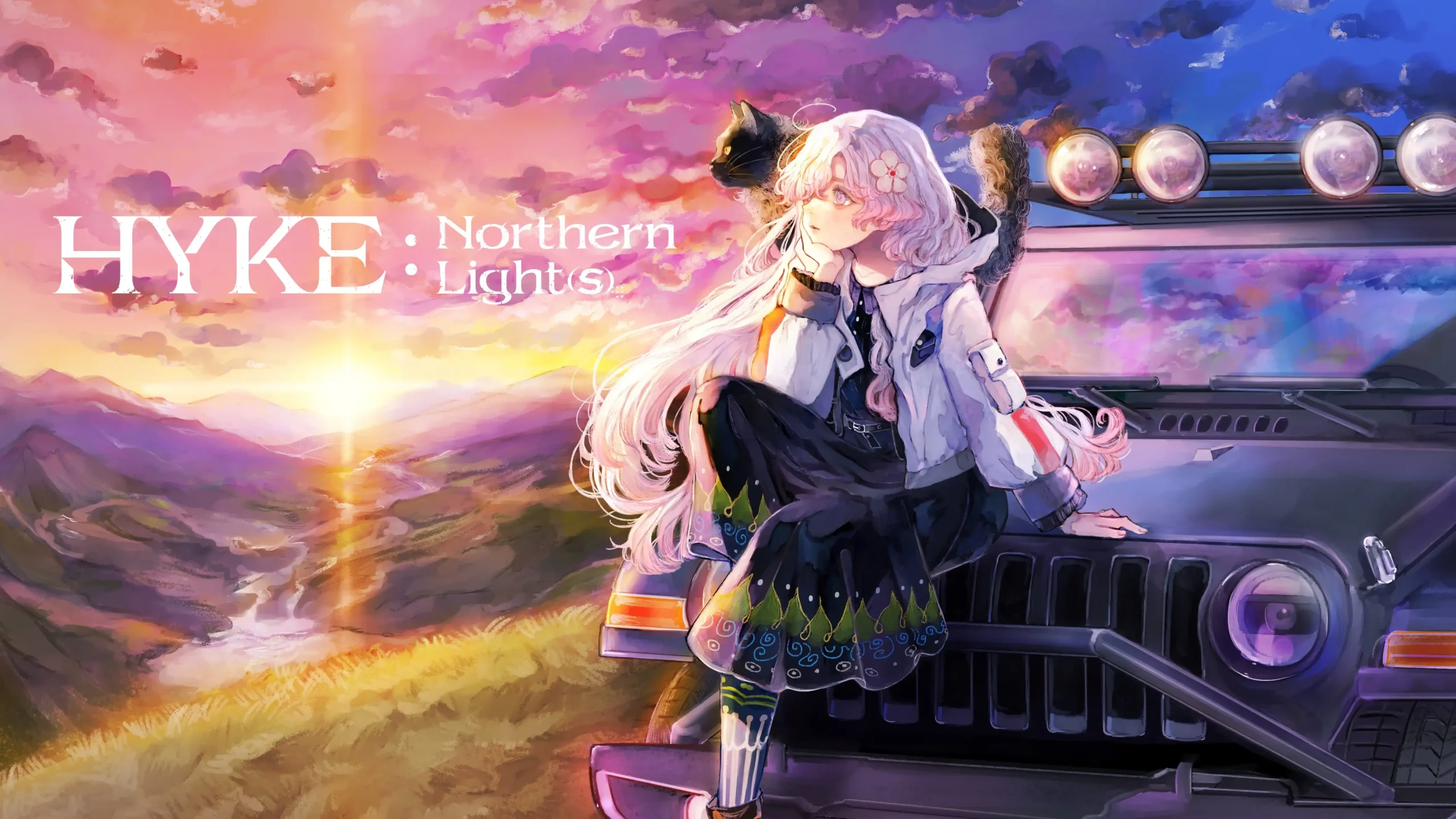 在毀滅的世界中踏上尋找母親的旅程。《海珂：北境極光》(HYKE:Northern Light(s))　實體版6月25日正式發售！