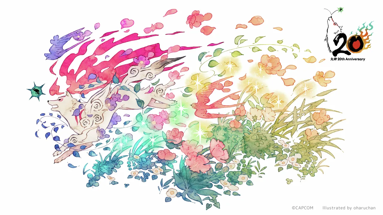 《大神》系列 20 週年紀念，各項聯名合作活動正式開跑！