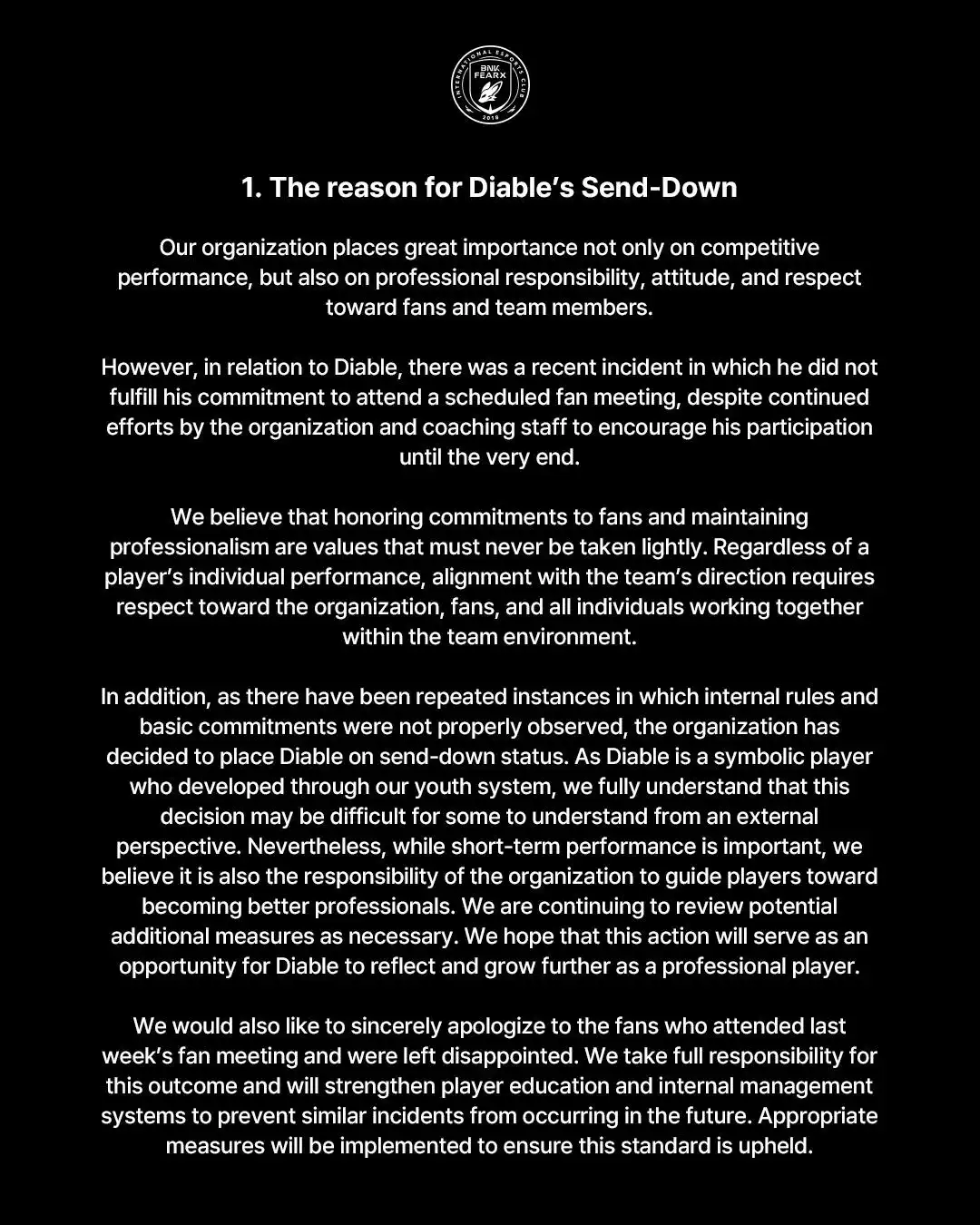 《英雄聯盟》LCK 第二賽段第二輪選手名單地震 Diable 下放二隊 世界亞軍淪為 DNS 第三順位