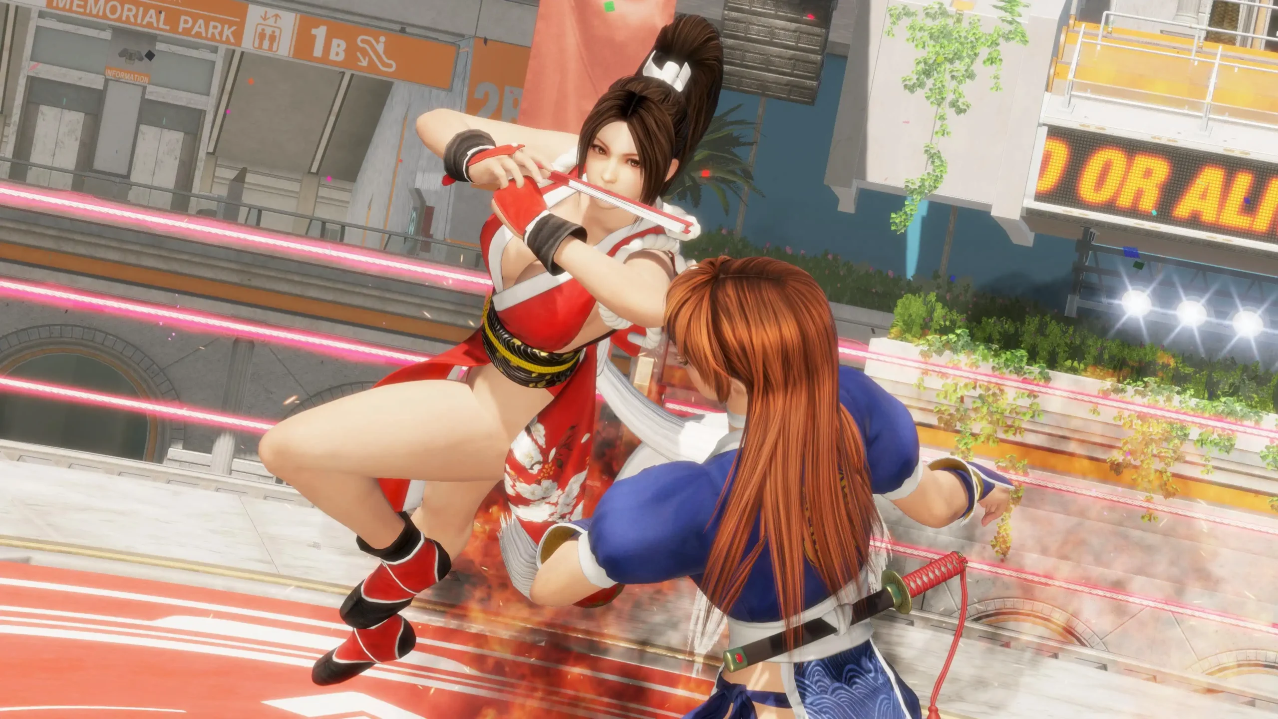 『THE KING OF FIGHTERS XIV』合作角色「不知火舞」和「古娜‧戴雅門度」參戰！～新場地「LOST PARADISE“OBORO”」同時發表～