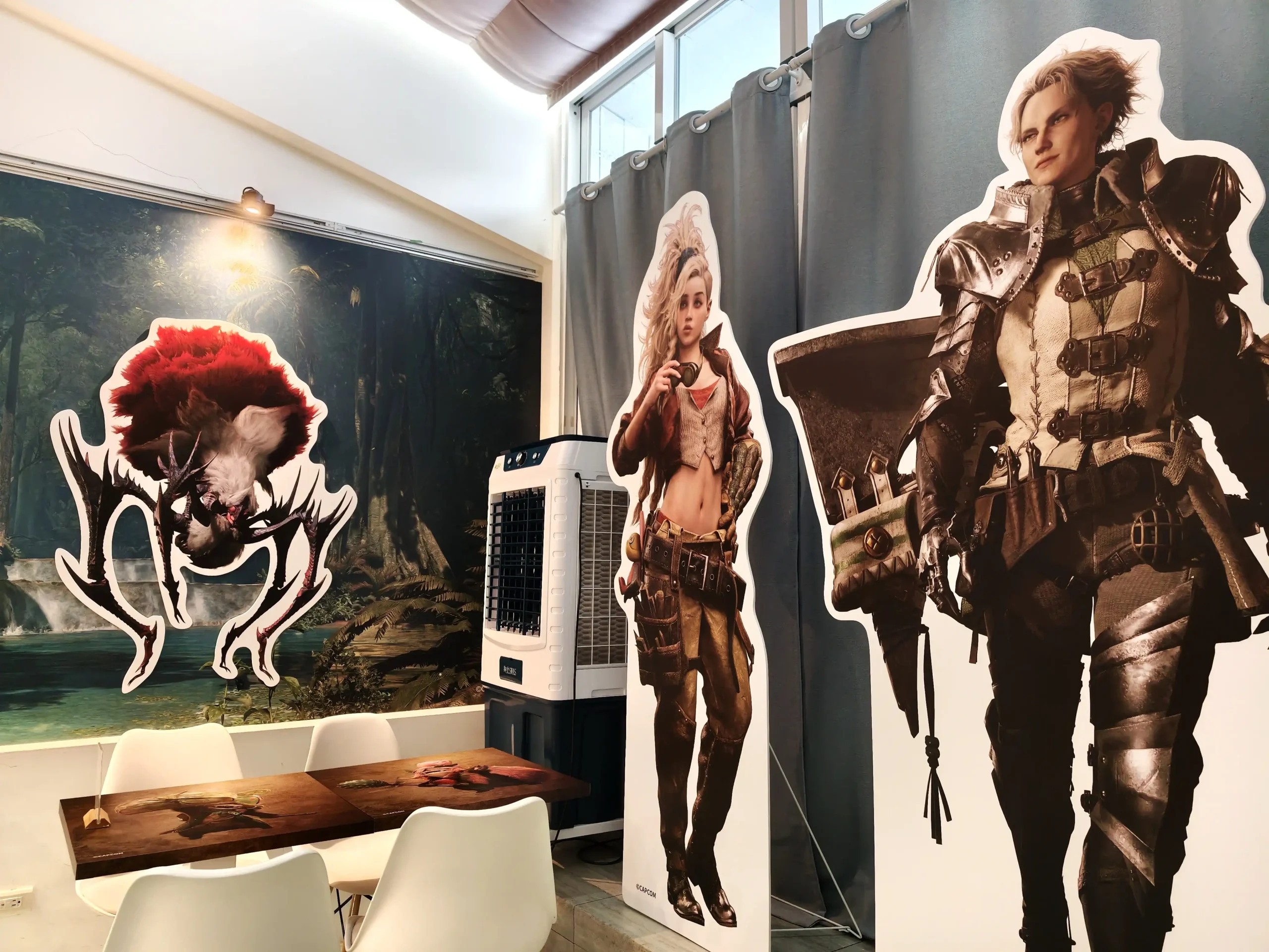 【開箱】《魔物獵人 荒野》X OU-EN CAFE 感受天塹沙原最原始的生態
