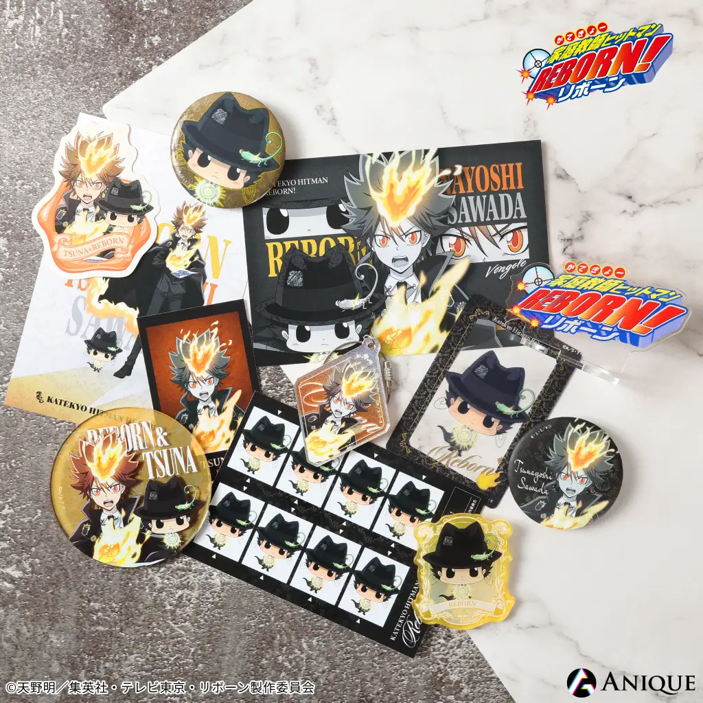重燃死氣之火！《家庭教師 HITMAN REBORN!》「覺悟系列」快閃店將於澀谷、線上同步熱血登場