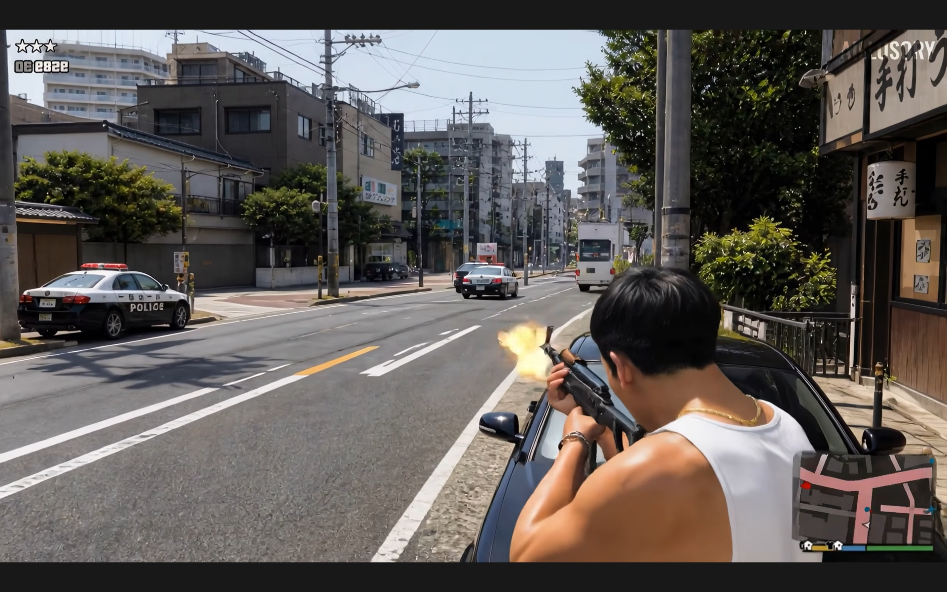 當《俠盜獵車手》遊戲畫面搬進日本街道，掀起歐美與日本文化差異議論