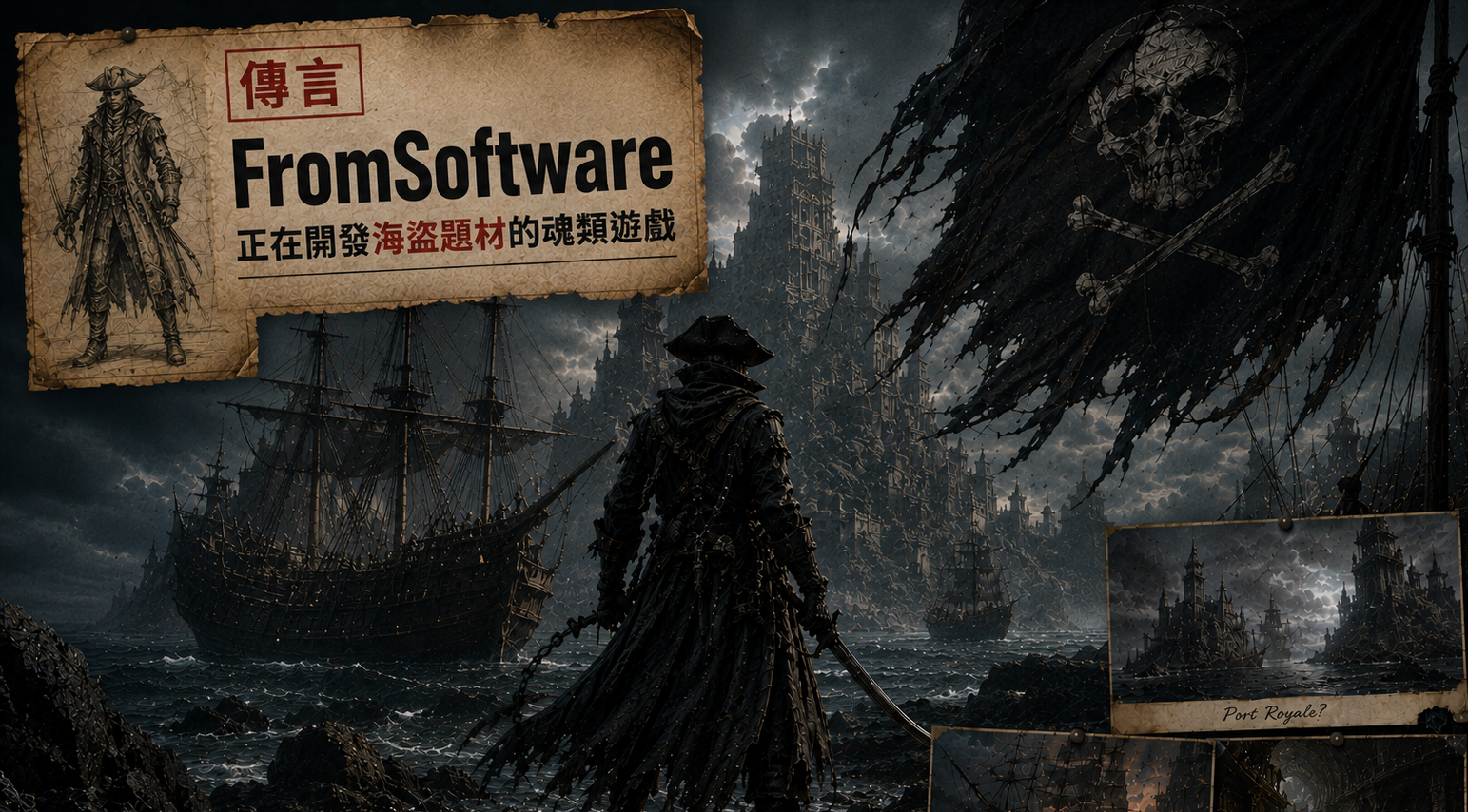 航向未知迷霧？網傳 FromSoftware 下一款類魂新作將聚焦「海盜」題材
