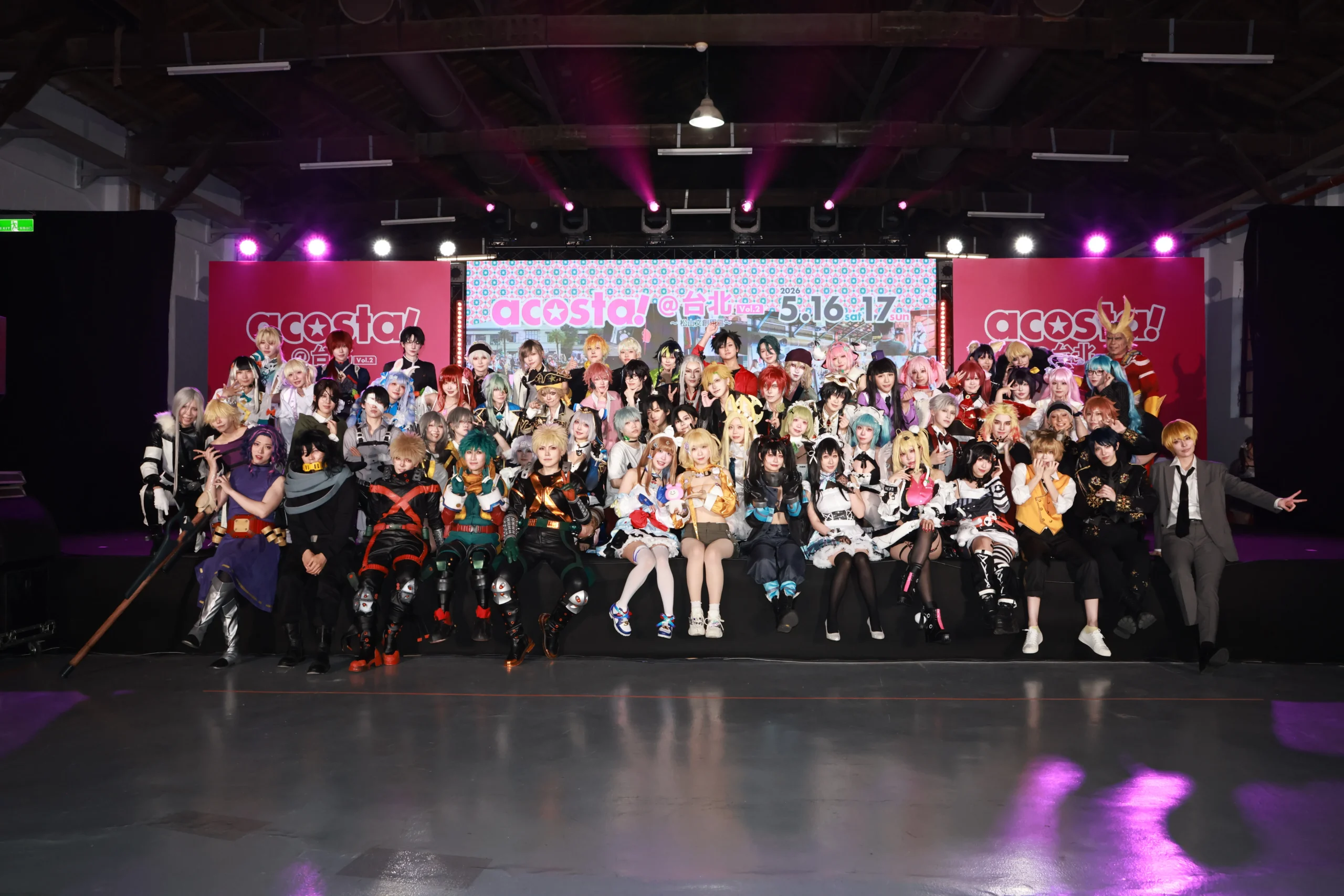 【acosta！】神級 Coser 伊織萌再度降臨台北！日本最大 Cosplay 專場「acosta！@台北站 Vol. 2」人潮再次擠爆
