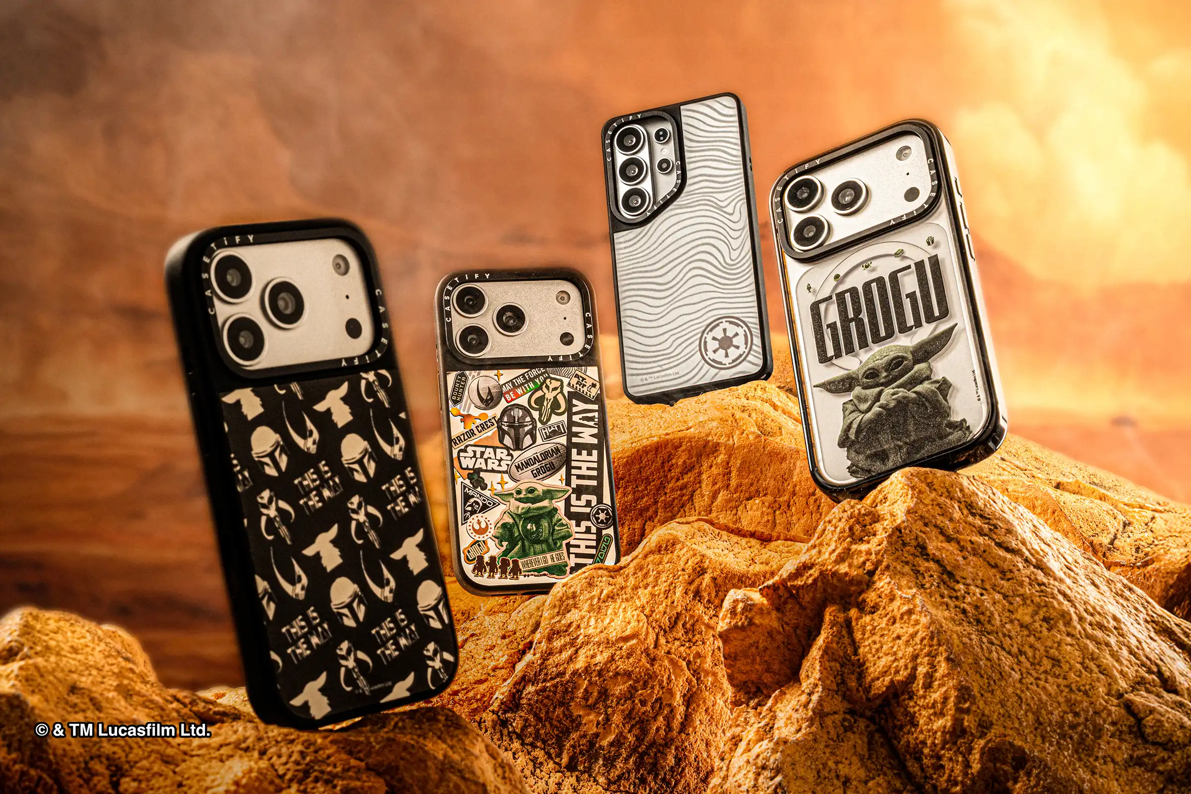 【CASETiFY 每週推薦系列】地表最強老爸和可愛萌孩古古強勢來襲！CASETiFY 全新推出曼達洛人™ | CASETiFY 聯名系列展現男孩必備酷帥魅力，還有 STAR WARS™ | CASETiFY 聯名系列帶你一起覺醒原力