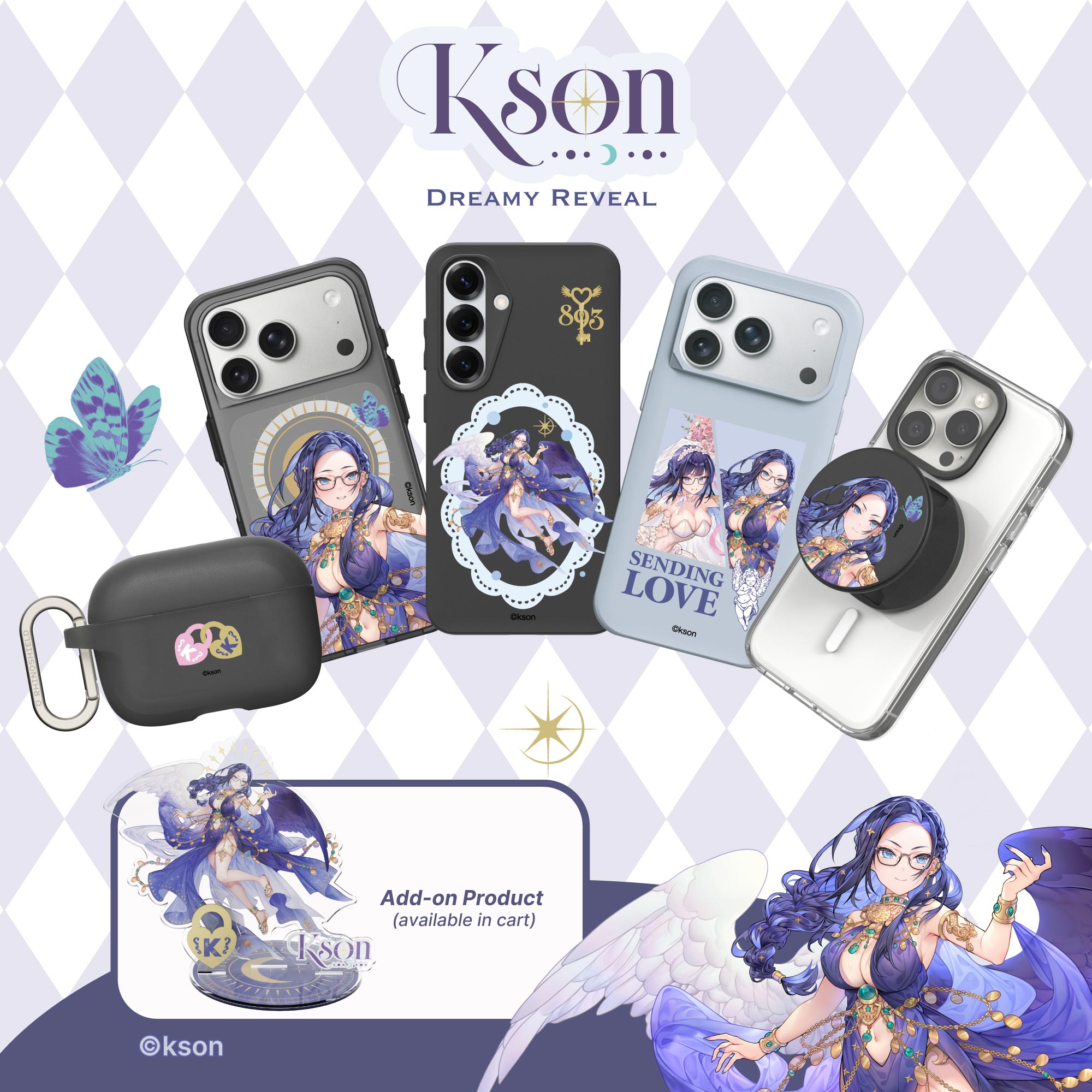 總長降臨！犀牛盾攜手超人氣 VTuber KSON 推出「KSON DREAMY REVEAL」獨家聯名