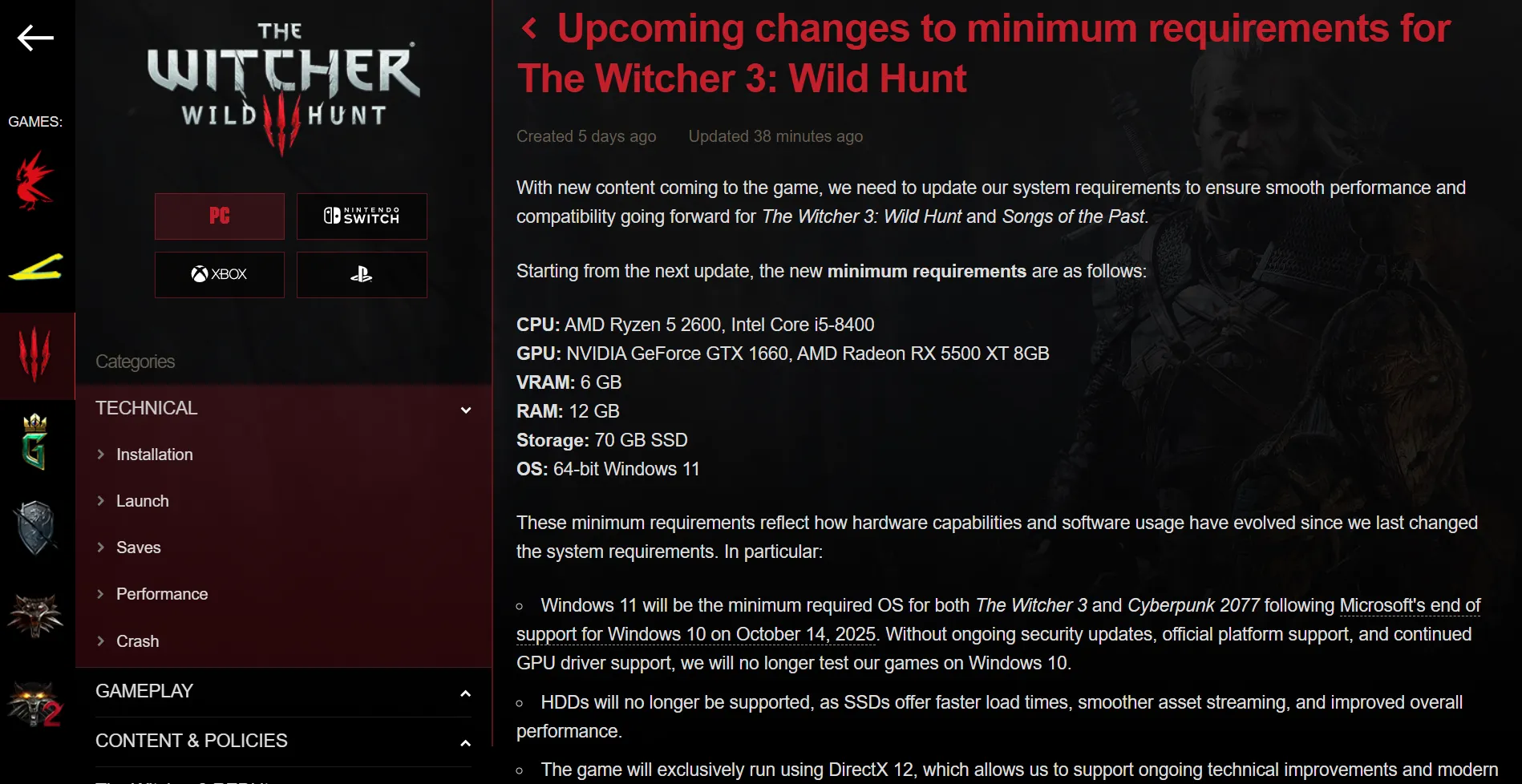 【突發】CD Projekt Red 閃電公開《巫師 3：狂獵》全新大型 DLC《舊時曲》
