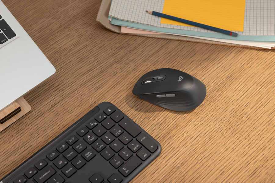 羅技 Logitech Signature 商務經典系列三新品齊發 首款掌心軟墊滑鼠亮相 重新定義長時間辦公的舒適體驗