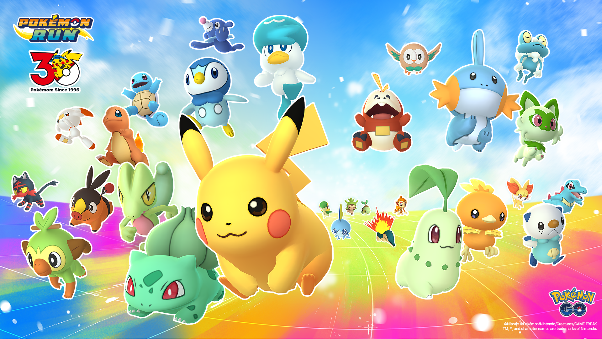「Pokémon RUN 30: 台湾」10 月席捲全台，三大現場選擇夥伴、挑戰道館，實體活動玩法大公開