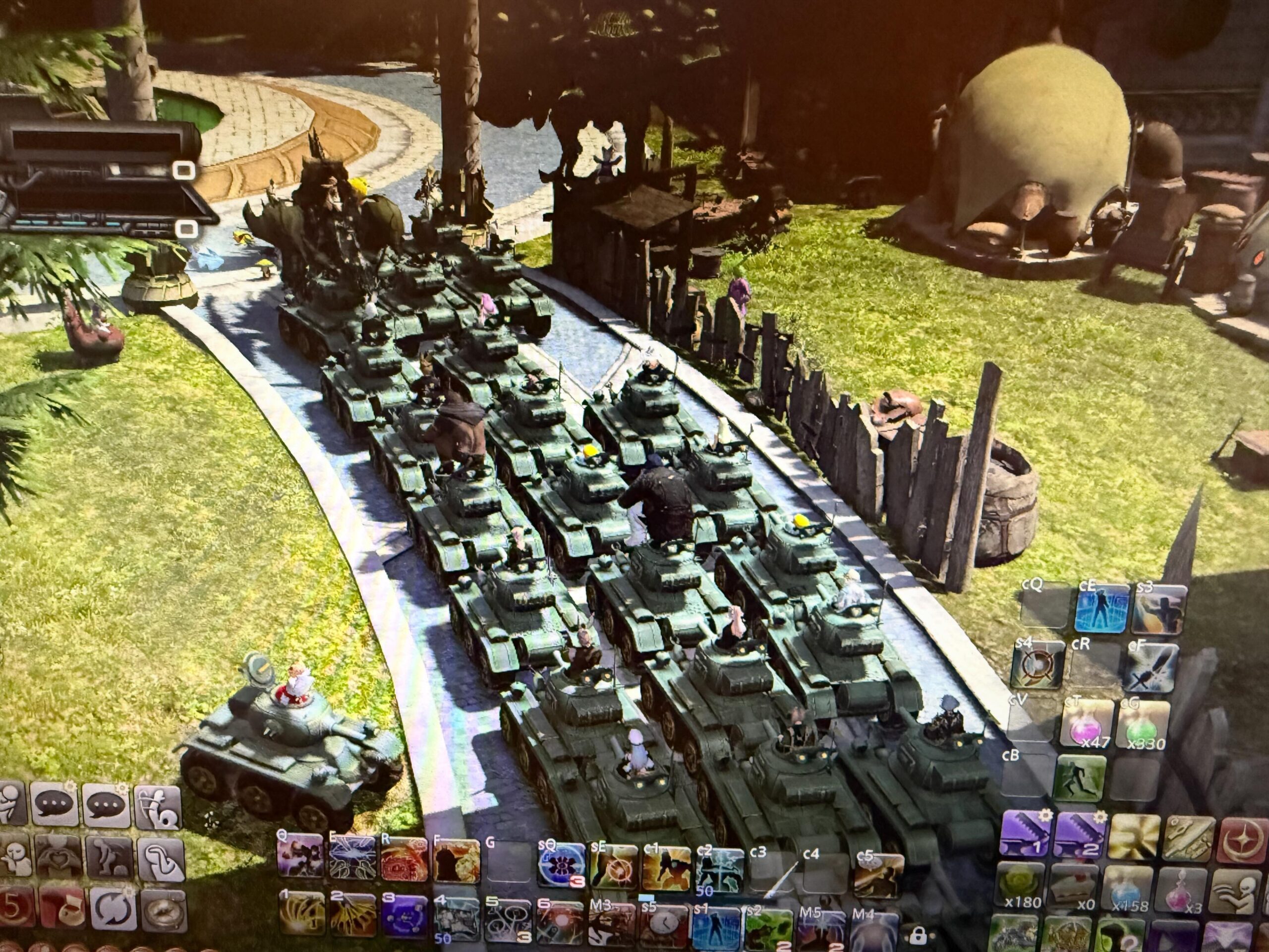 5 月 35 日！《Final Fantasy XIV》玩家自發聚集「坦克遊行」　中國多款遊戲祭出「聊天維護公告」