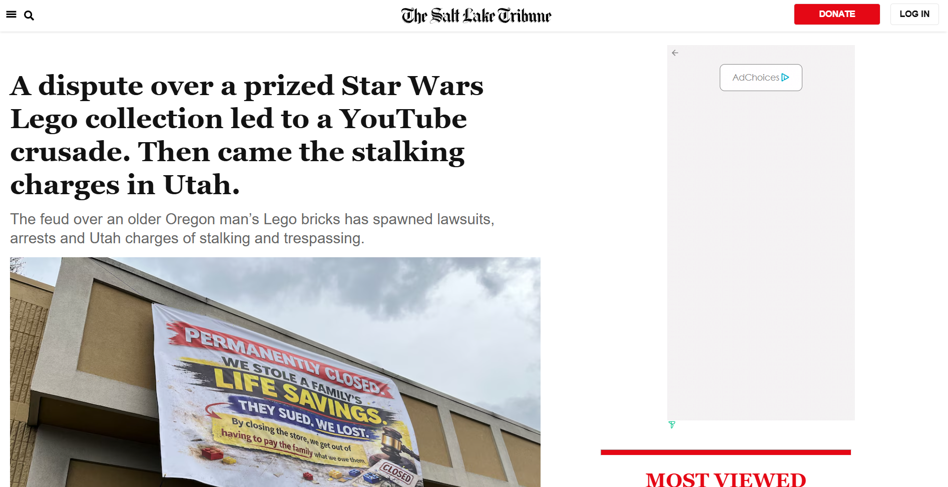 百萬網紅助討《星際大戰 Star wars》樂高遭捕　還爆美國州警與宗教企業勾結疑雲