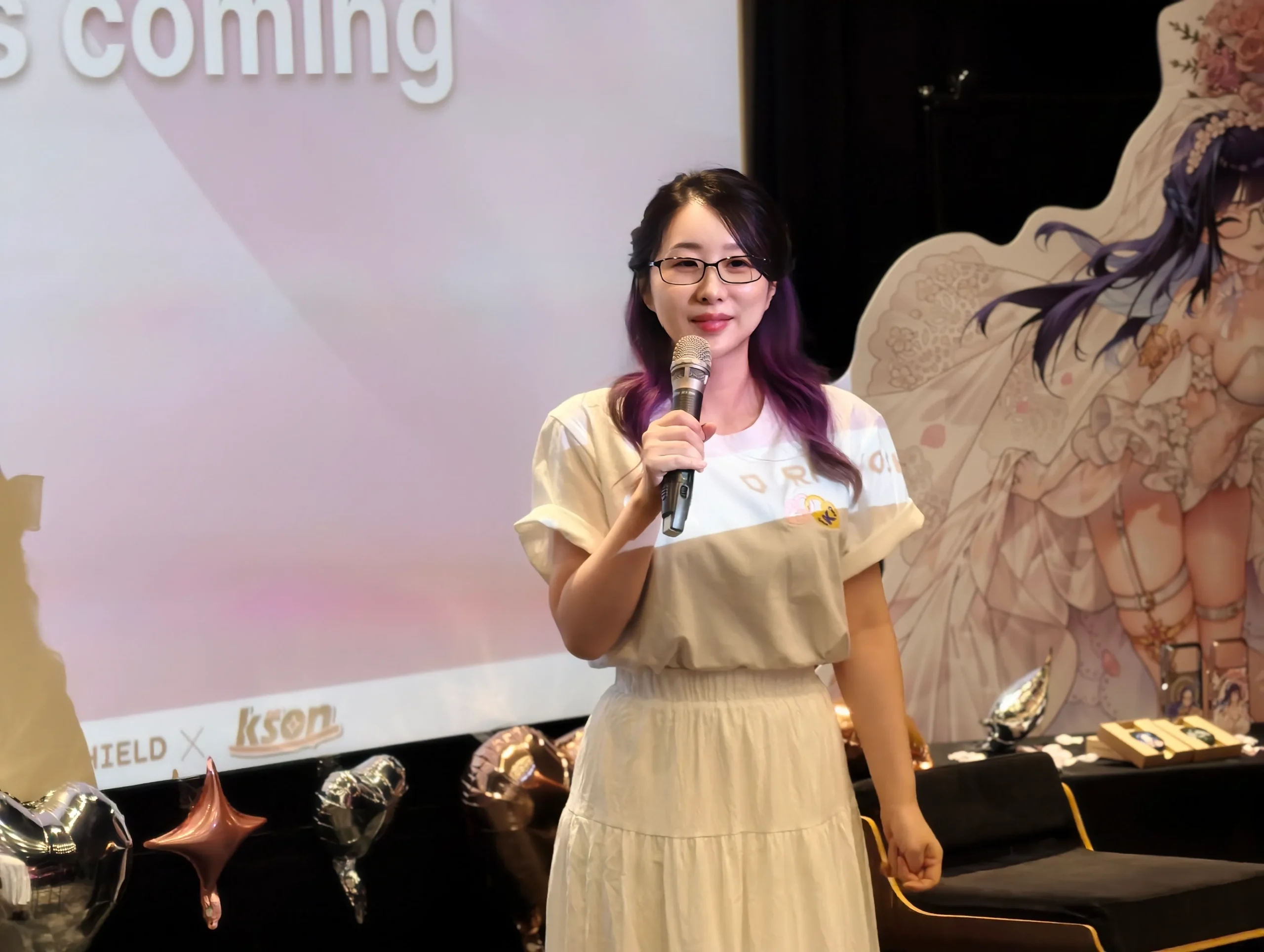 超人氣 Vtuber 總長 Kson 再度來台 攜手犀牛盾展開超華麗聯名見面會