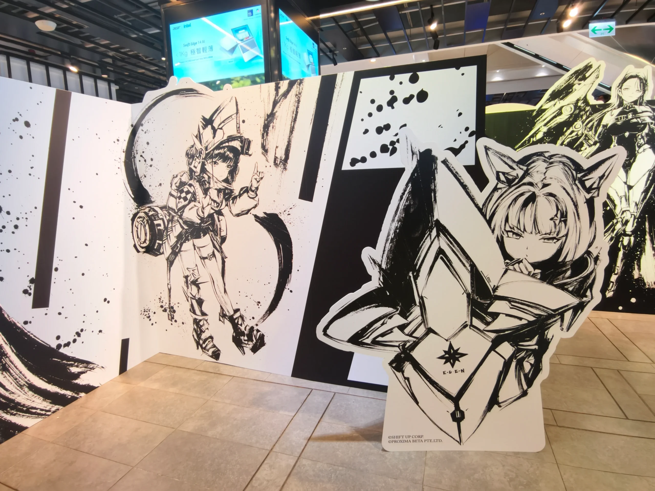 【開箱】《勝利女神:妮姬》墨繪 |《孤獨搖滾》期間限定快閃店