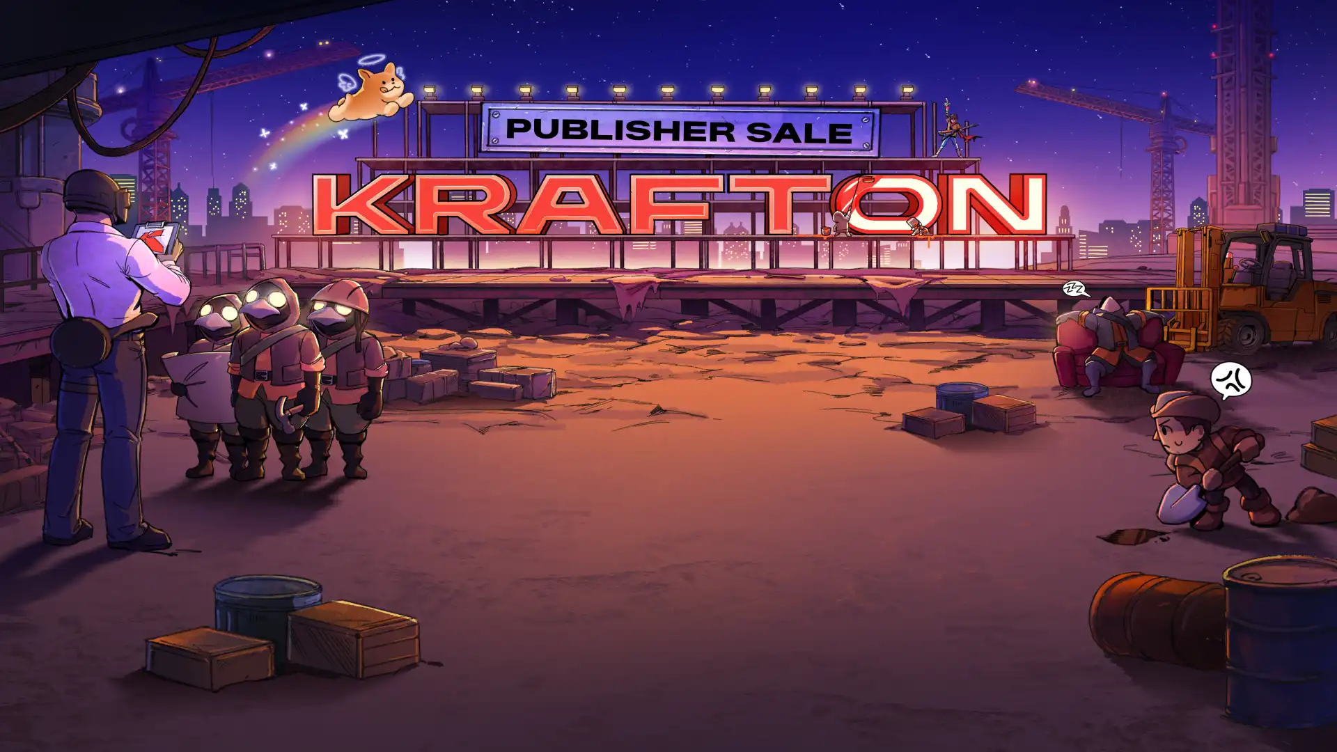 KRAFTON 2026 Steam 發行商特賣狂歡 6/18 正式開跑！祭出史上最低 15 折超殺優惠 多款作品於 6 月 18 日起至 16 日在 Steam 平台限時折扣優惠