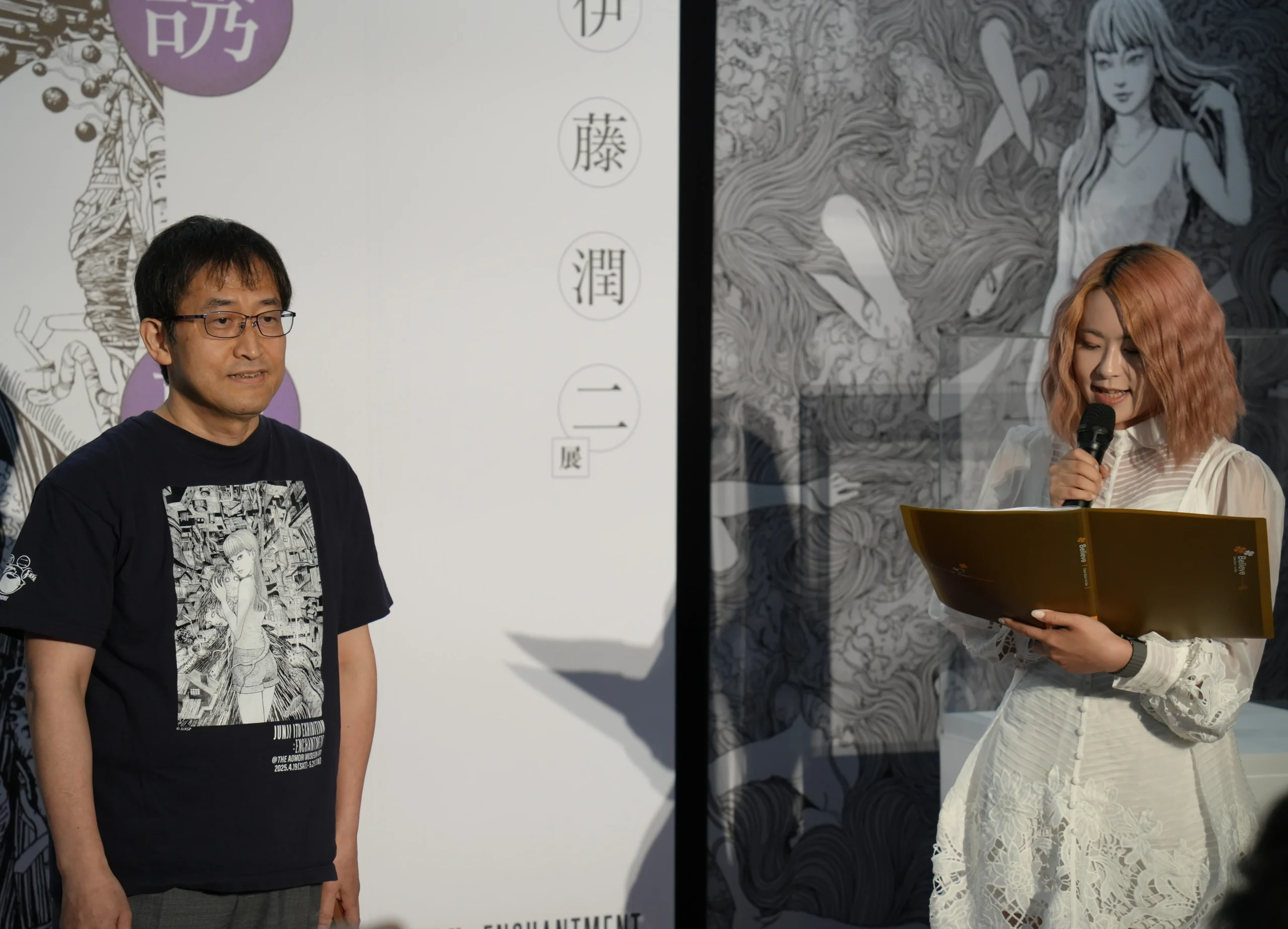 【開箱】伊藤潤二首場海外大型原畫展《伊藤潤二展 誘惑》登台　走進恐怖大師怪誕、詭譎又令人著迷的藝術世界