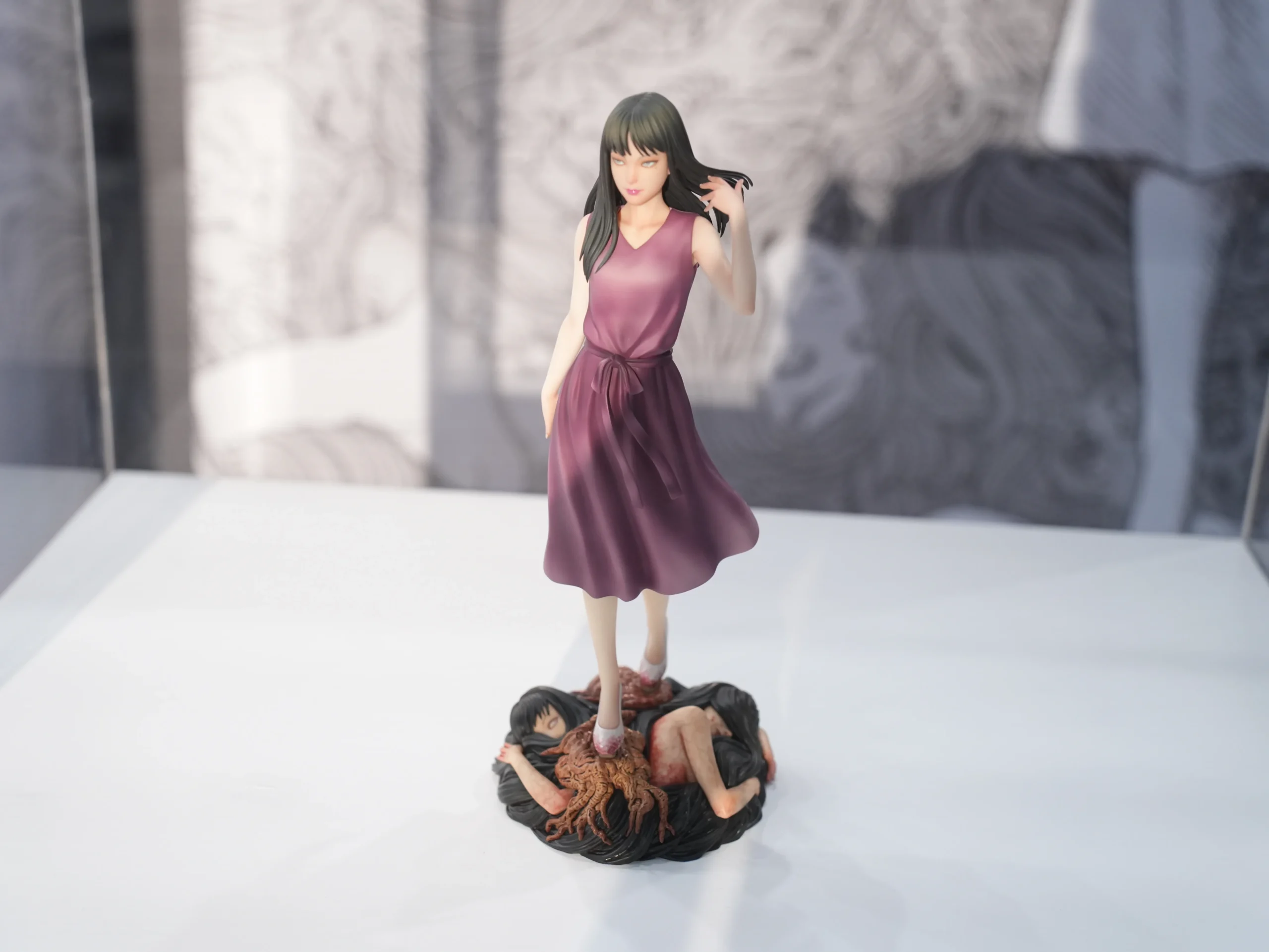 【開箱】伊藤潤二首場海外大型原畫展《伊藤潤二展 誘惑》登台　走進恐怖大師怪誕、詭譎又令人著迷的藝術世界