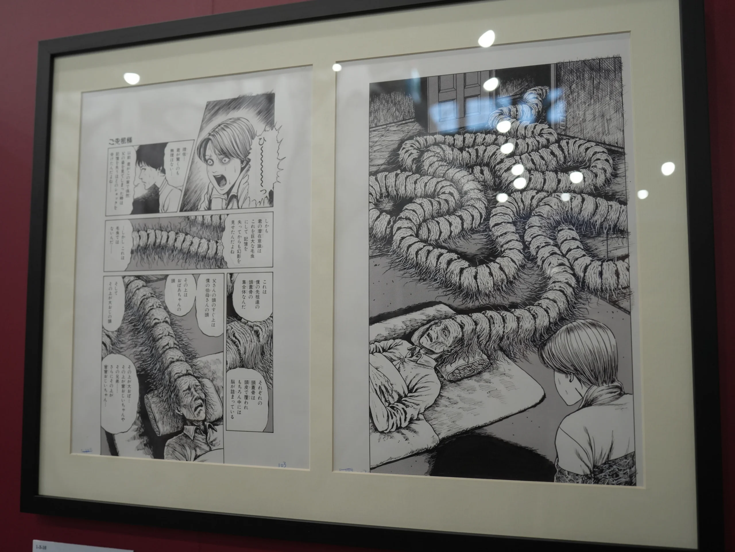 【開箱】伊藤潤二首場海外大型原畫展《伊藤潤二展 誘惑》登台　走進恐怖大師怪誕、詭譎又令人著迷的藝術世界