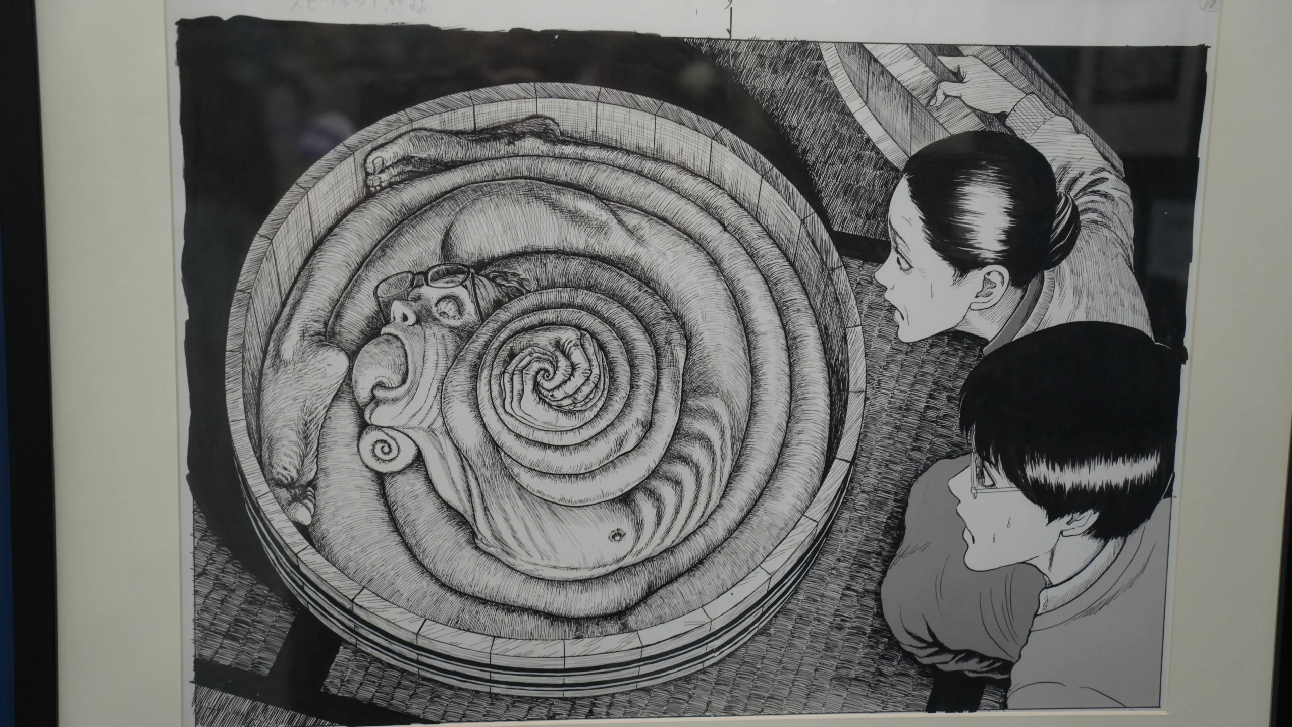 【開箱】伊藤潤二首場海外大型原畫展《伊藤潤二展 誘惑》登台　走進恐怖大師怪誕、詭譎又令人著迷的藝術世界