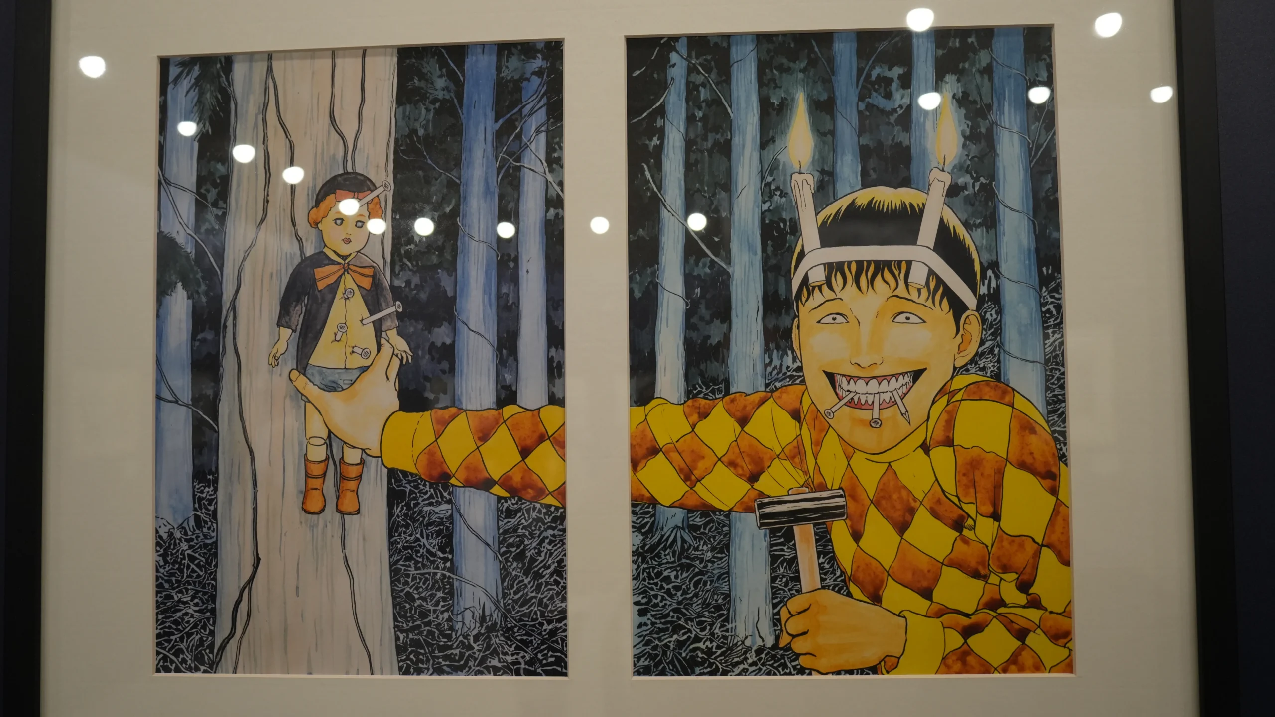 【開箱】伊藤潤二首場海外大型原畫展《伊藤潤二展 誘惑》登台　走進恐怖大師怪誕、詭譎又令人著迷的藝術世界